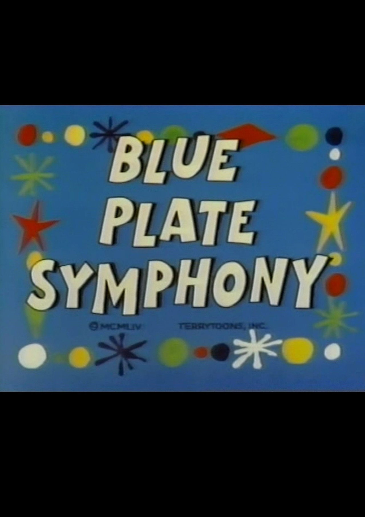 Blue Plate Symphony filmaffisch