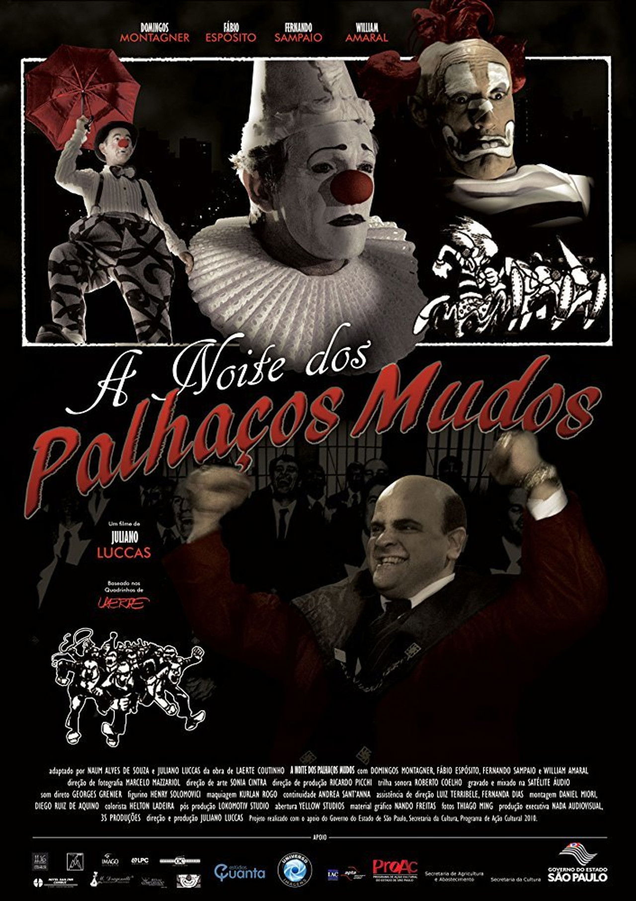 The Night of the Dumb Clowns Backdrop