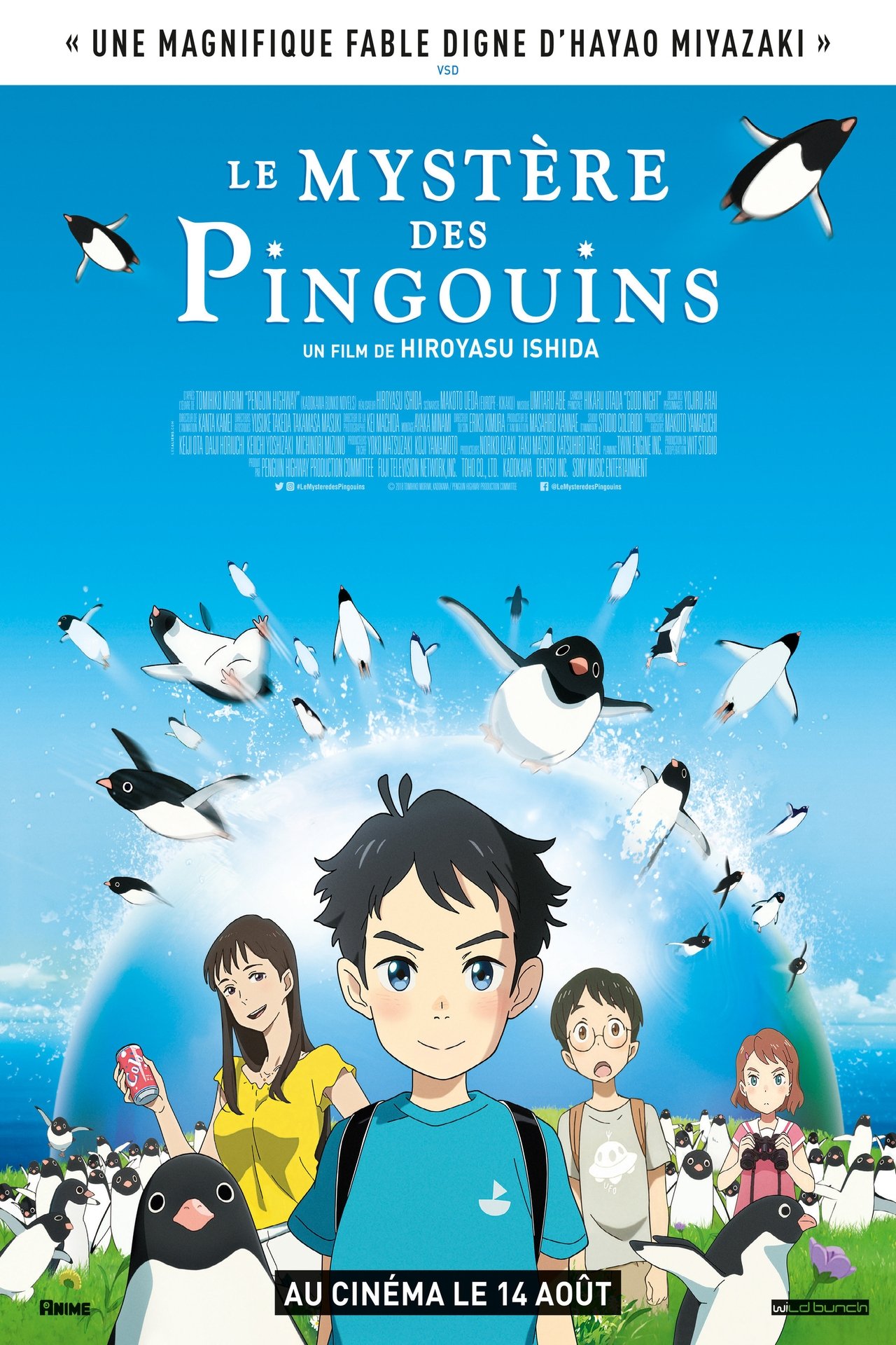 Le mystère des pingouins poster
