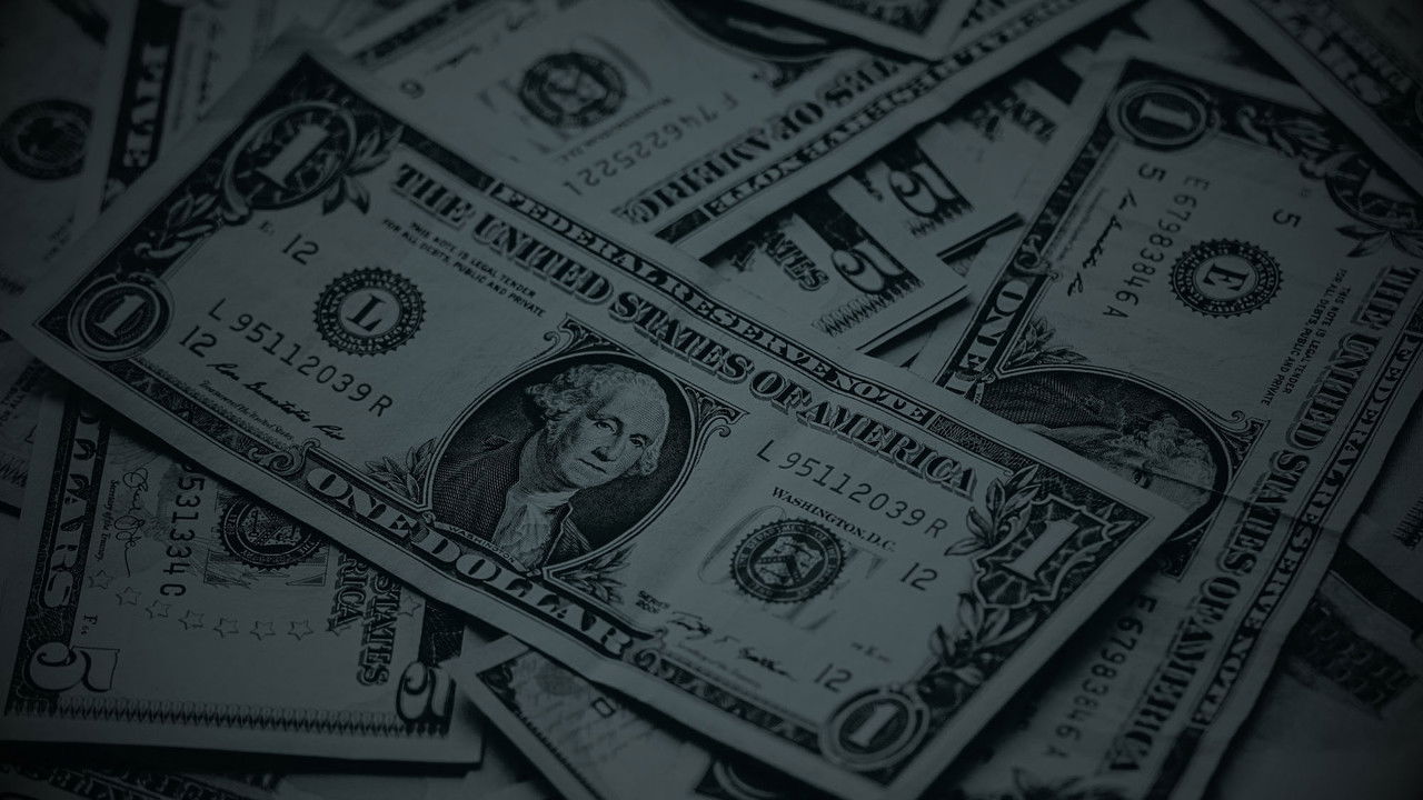 The One Percent backdrop