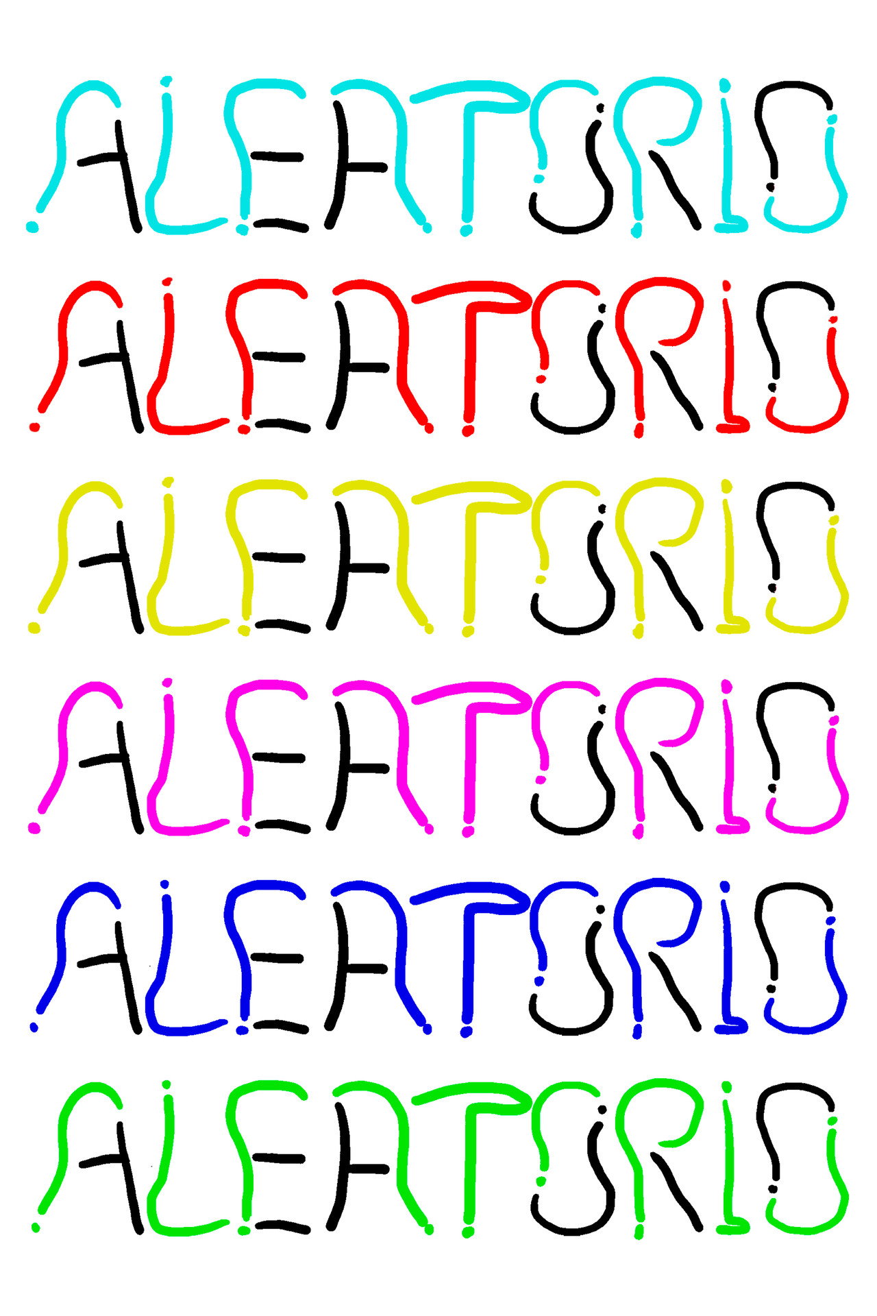 Aleatorio? filmaffisch