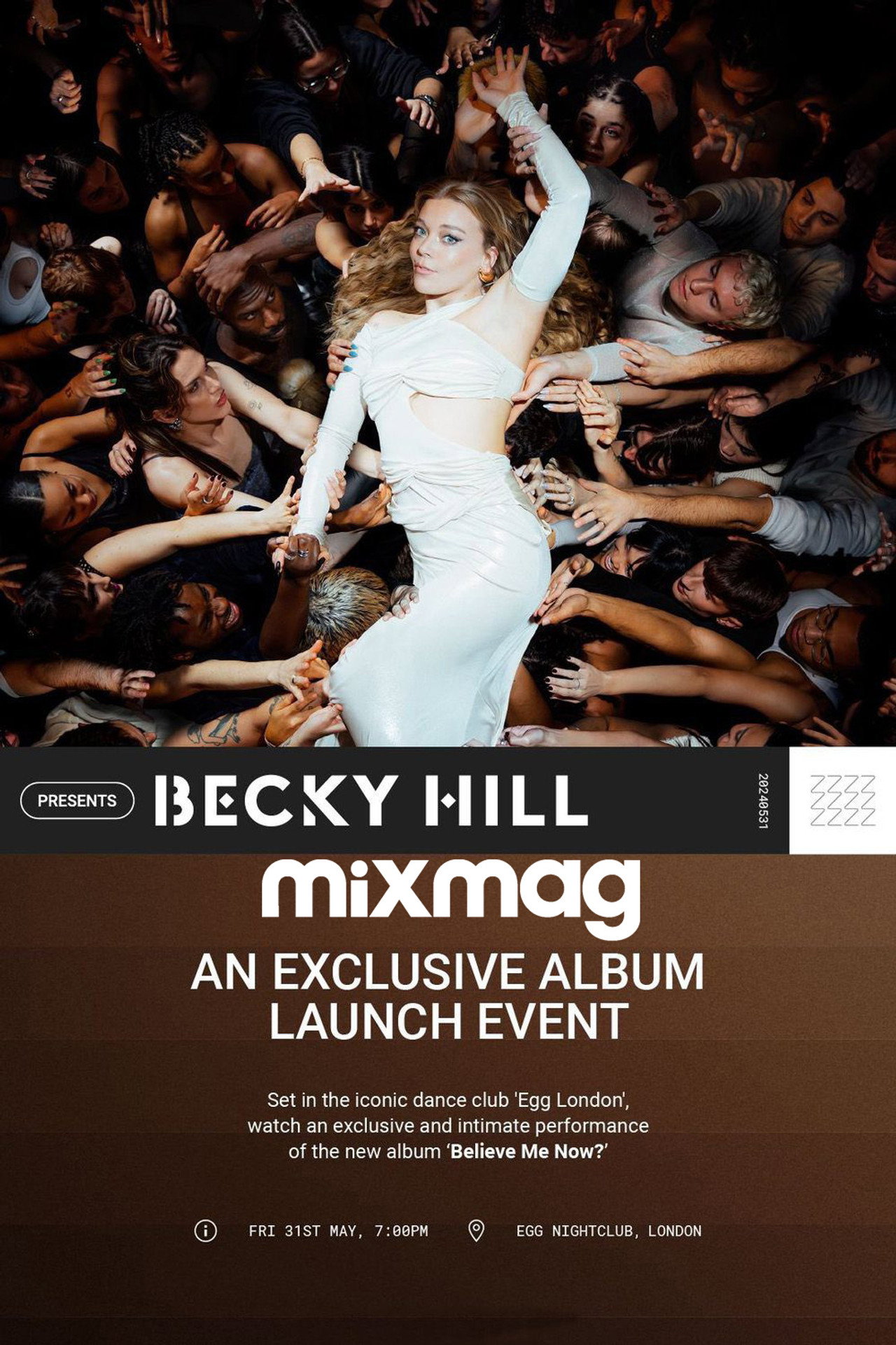 Becky Hill: Believe Me Now? (Album Launch Party - Mixmag) filmaffisch