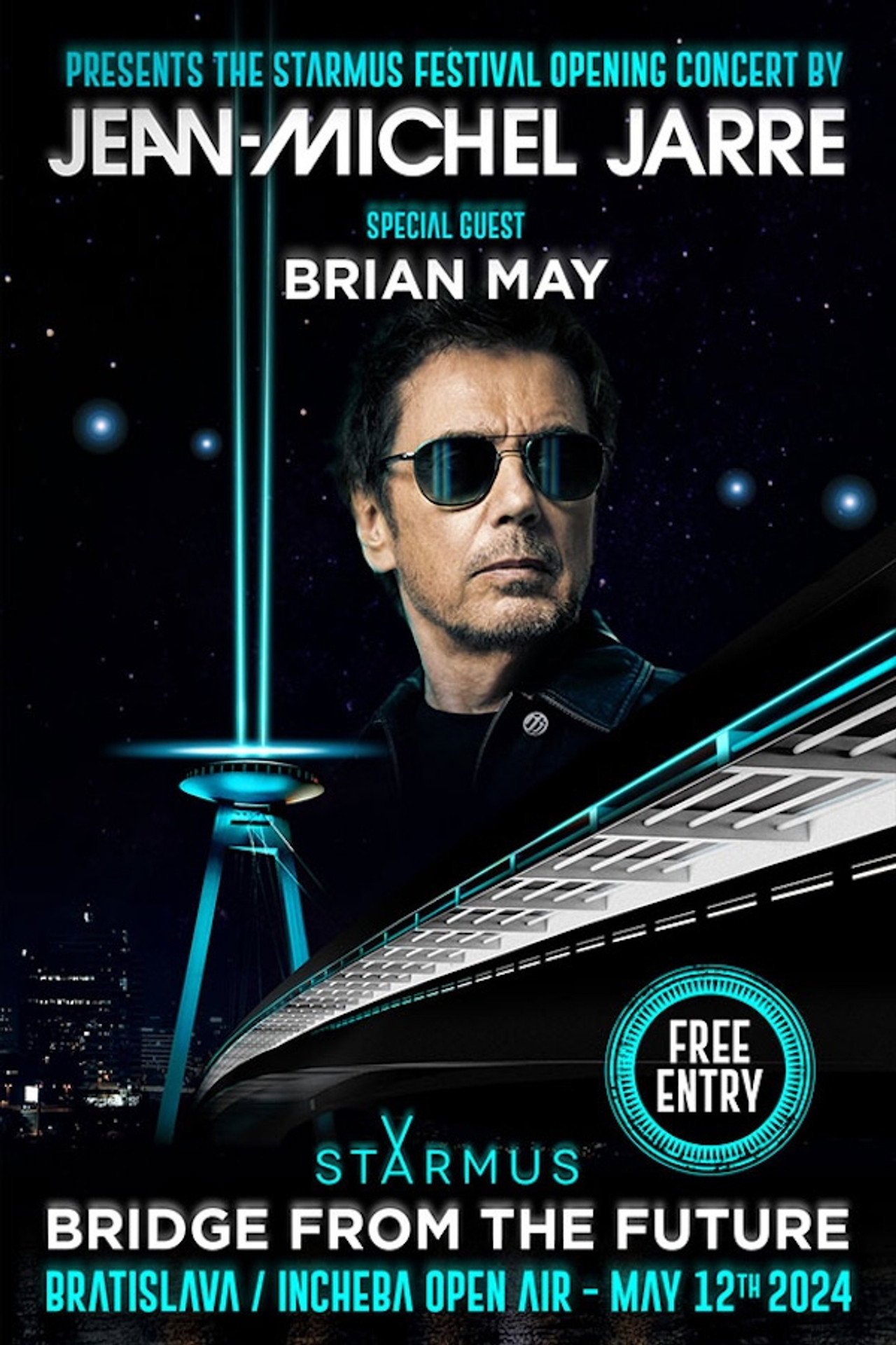 Jean-Michel Jarre - Bridge from the Future filmaffisch