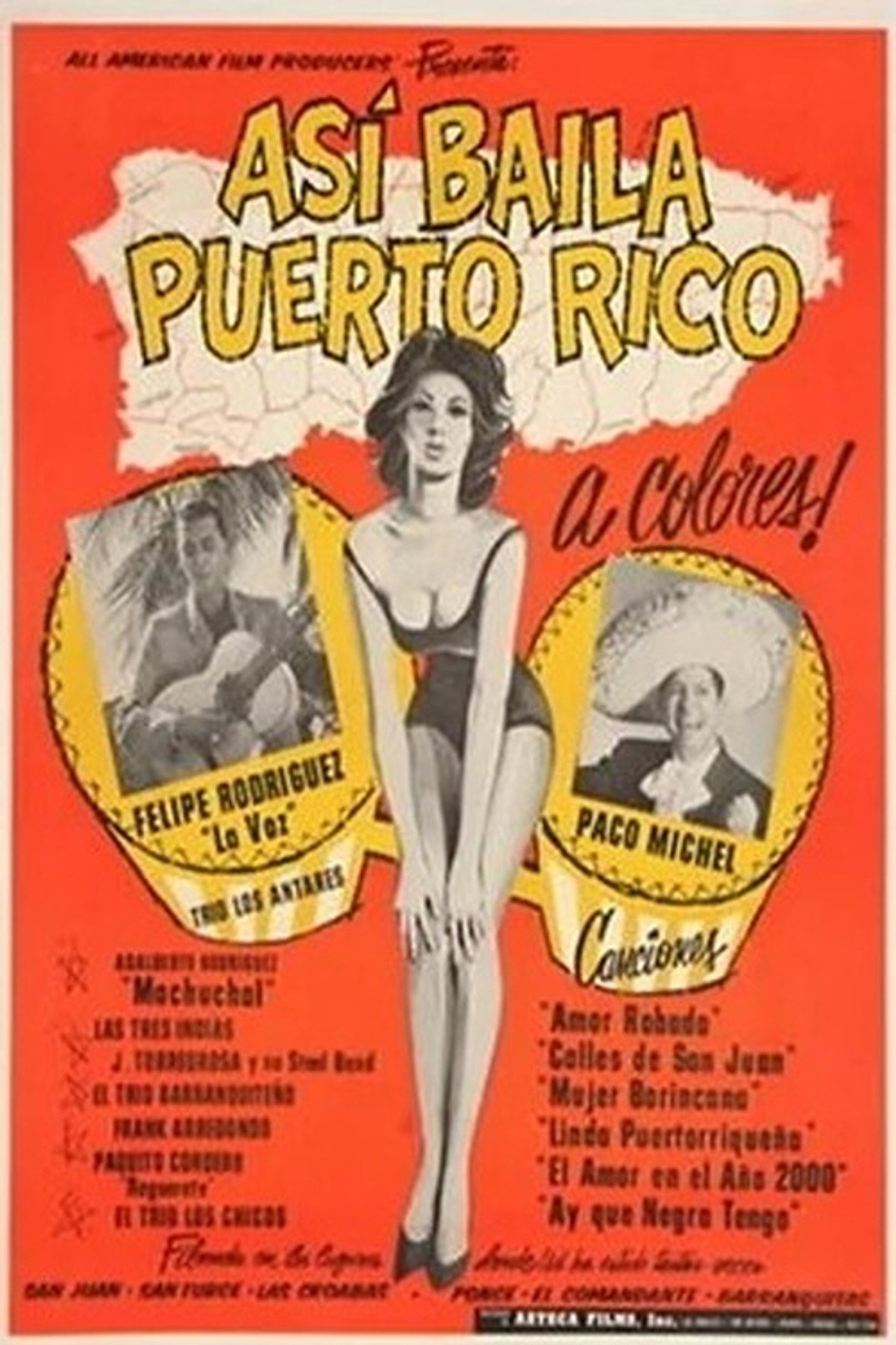 Así baila Puerto Rico Backdrop