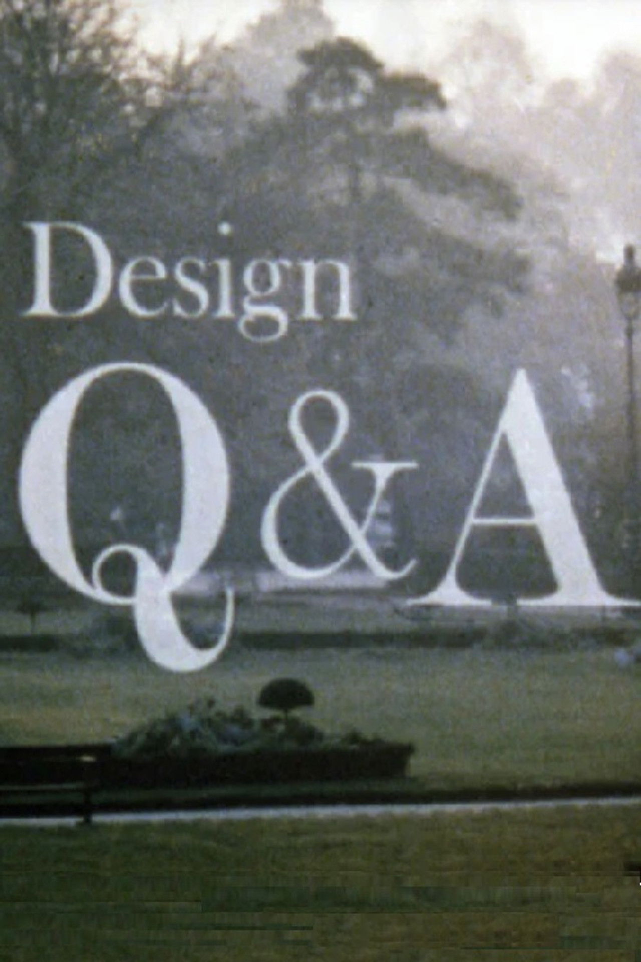 Design Q & A Backdrop