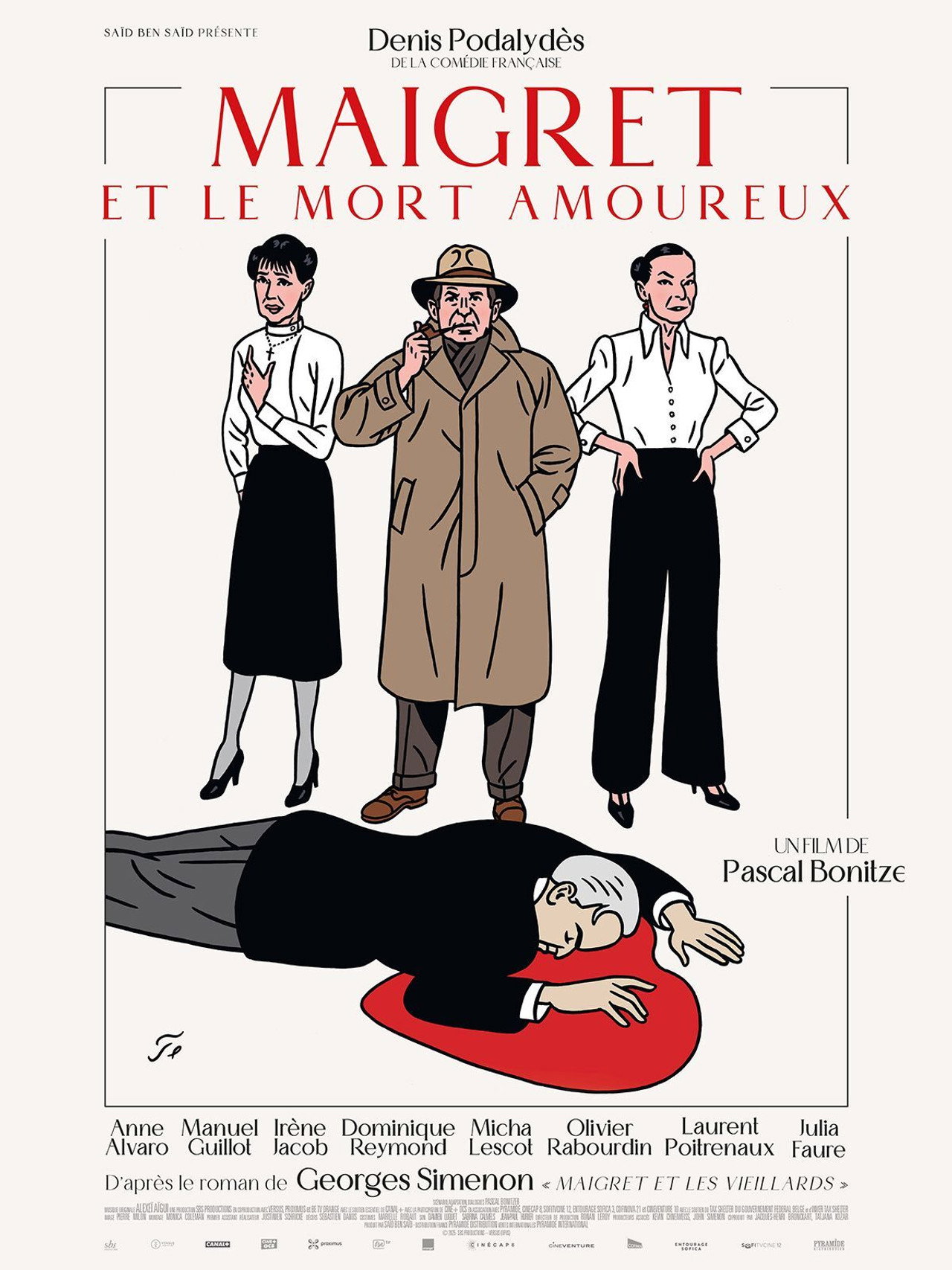 Maigret et le mort amoureux filmaffisch