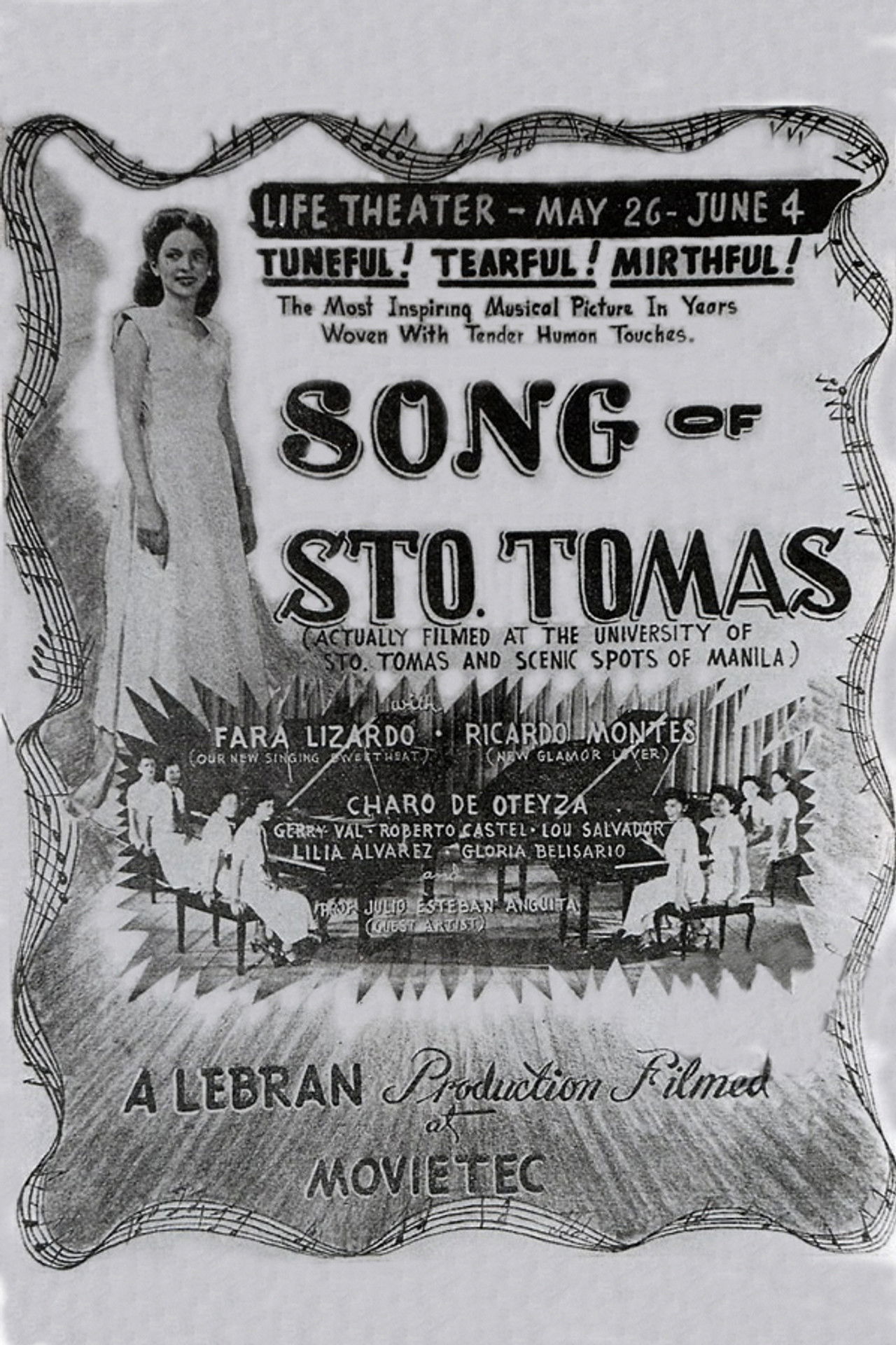 The Song of Sto. Tomas Backdrop