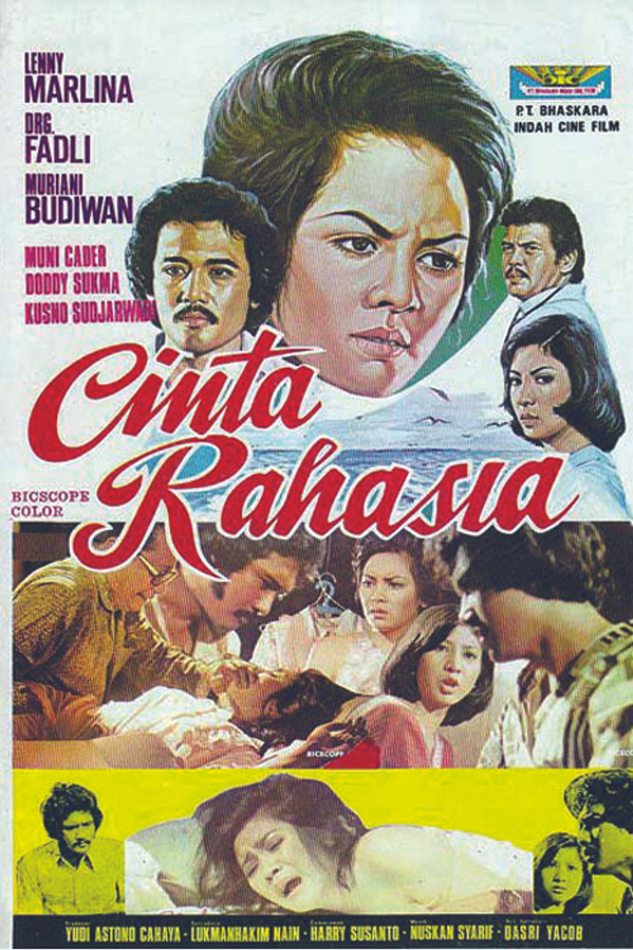 Cinta Rahasia Backdrop