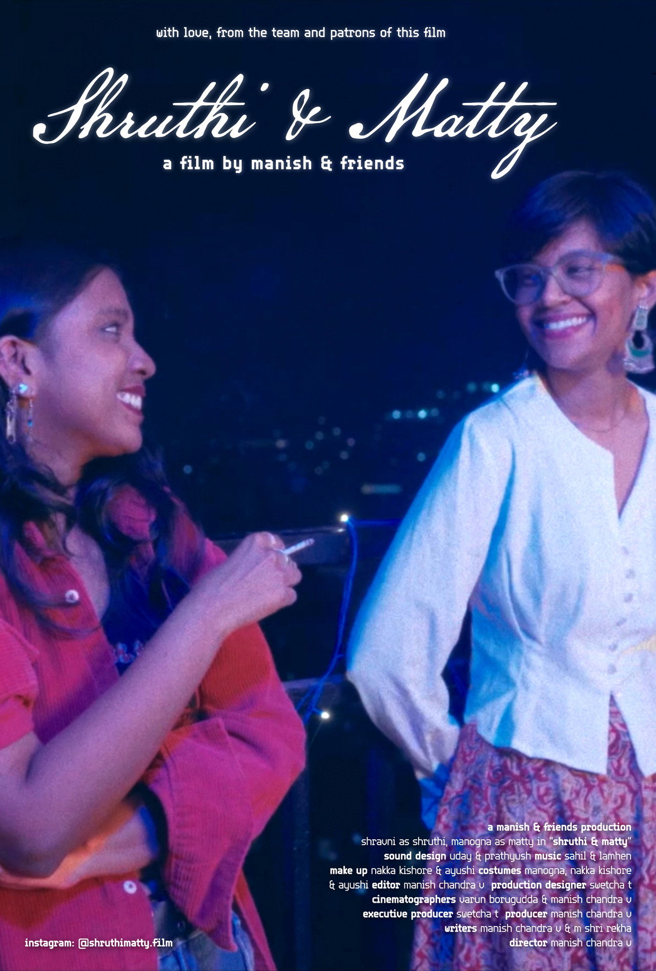 Shruthi & Matty poster