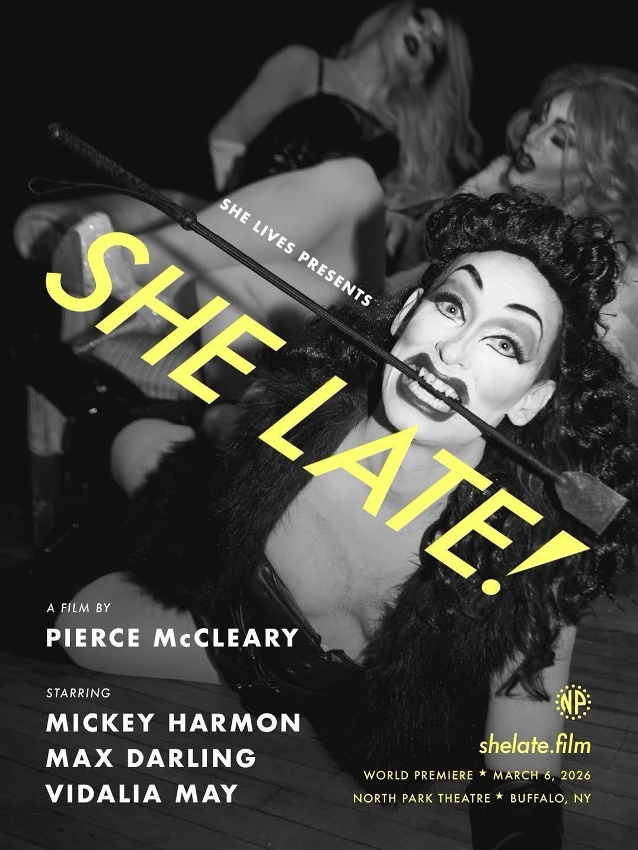 SHE LATE! poster