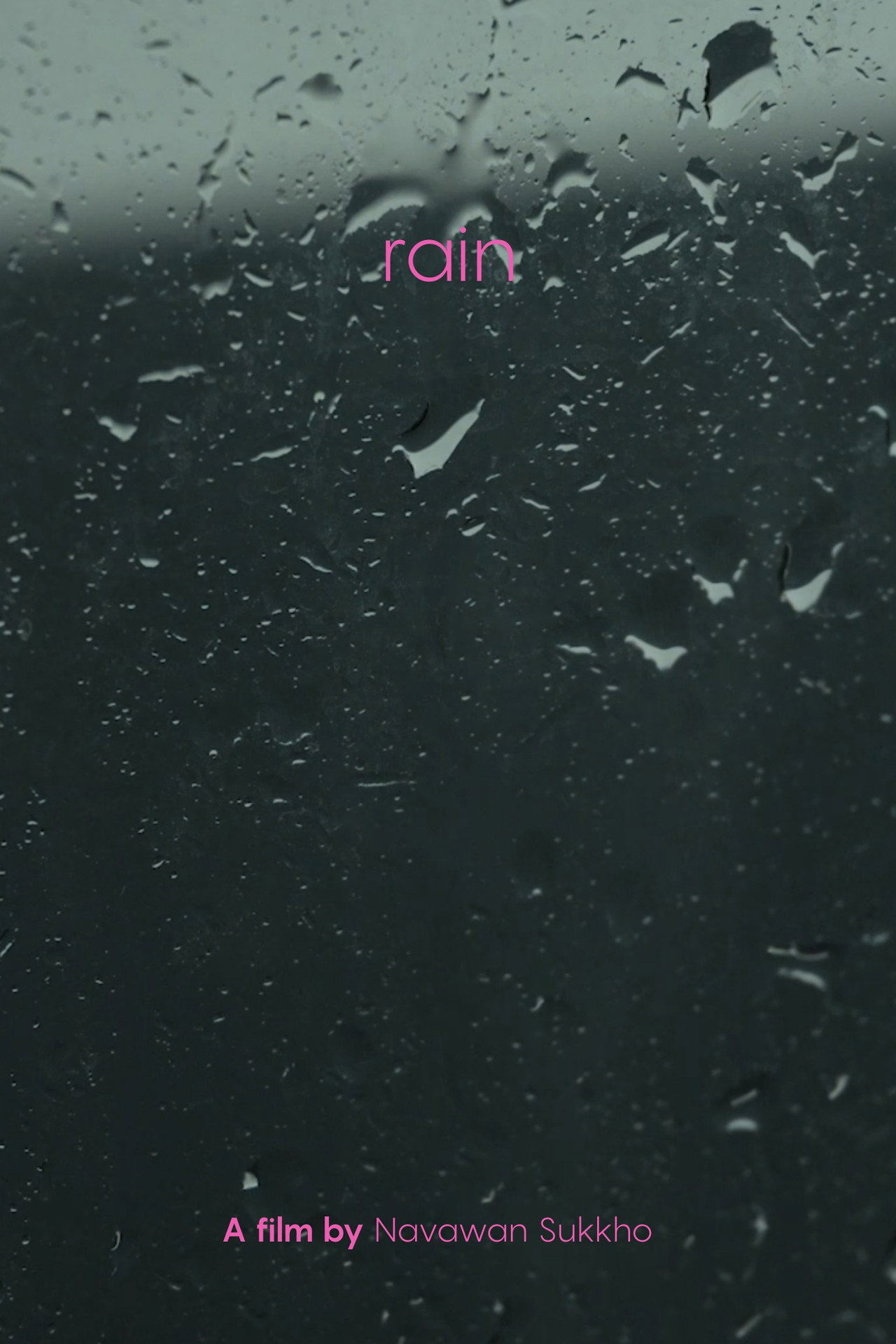 rain filmaffisch