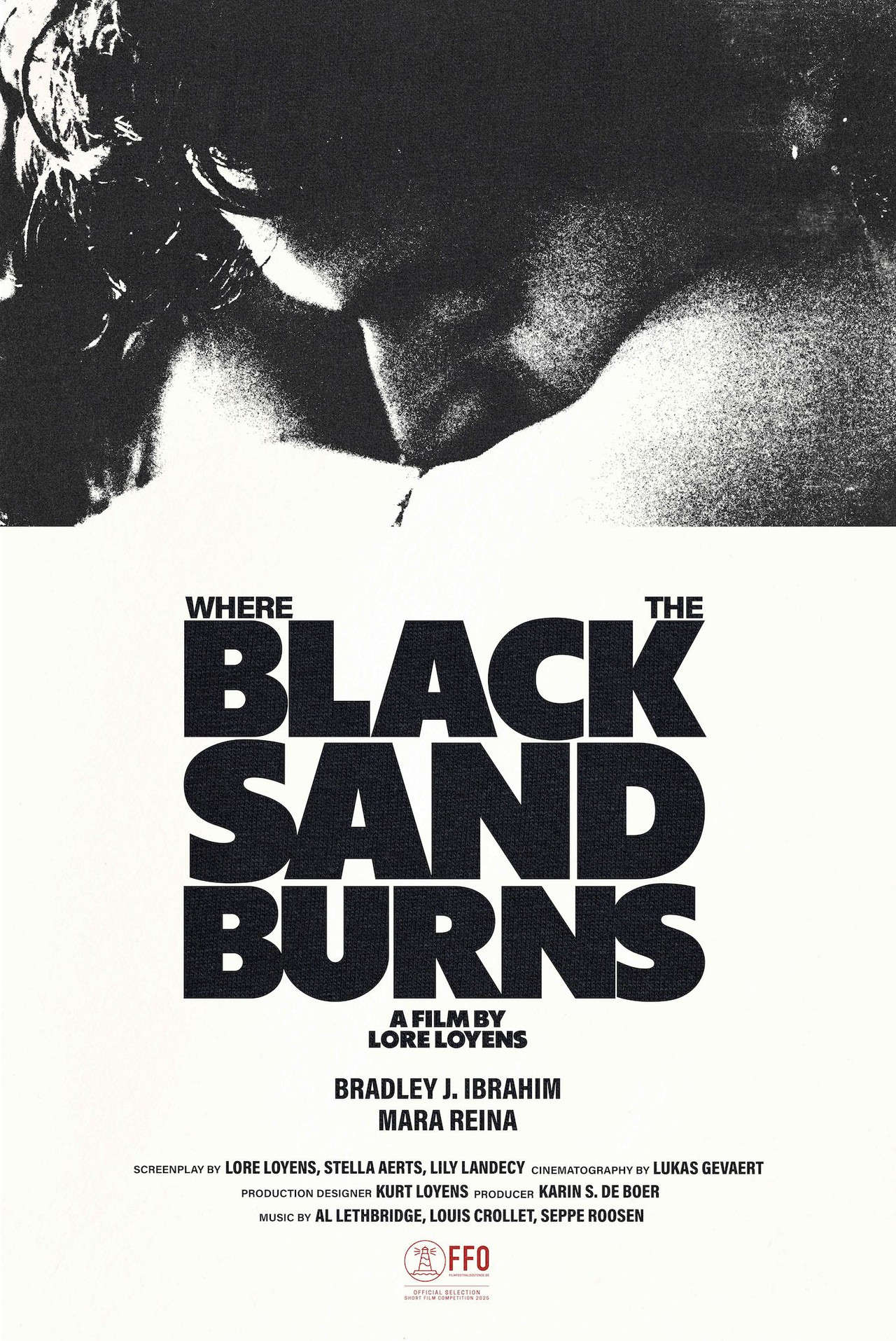 Where the Black Sand Burns filmaffisch