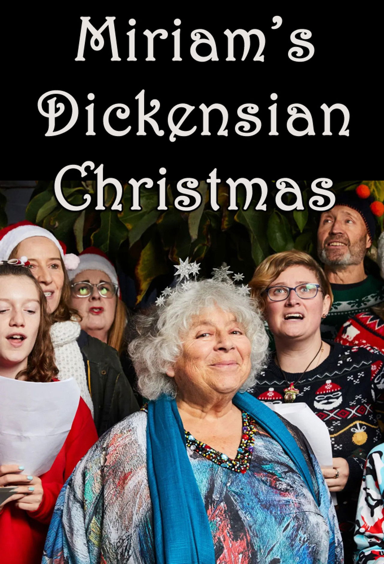 Miriam's Dickensian Christmas Backdrop