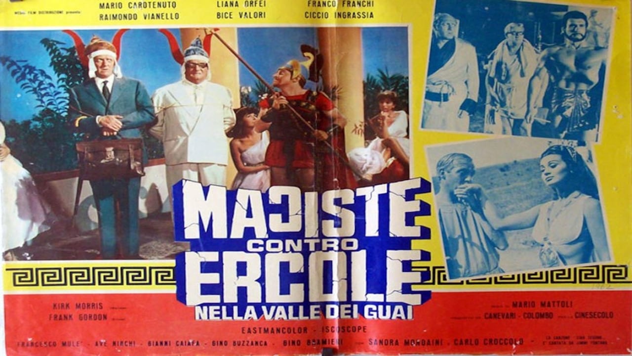 Scen från Maciste contro Ercole nella valle dei guai
