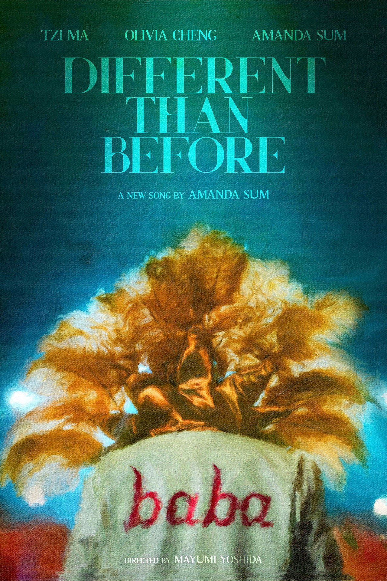 Amanda Sum: Different Than Before Backdrop