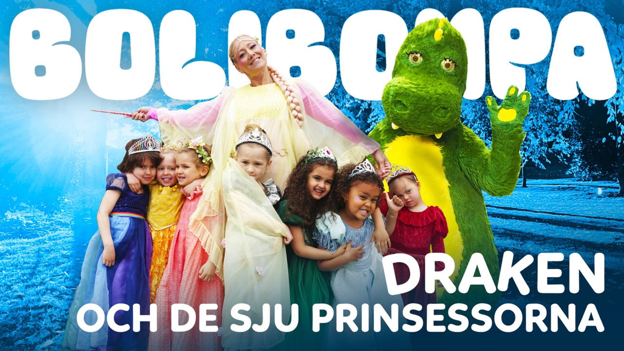 Backdrop for Bolibompa: Draken och de sju Prinsessorna