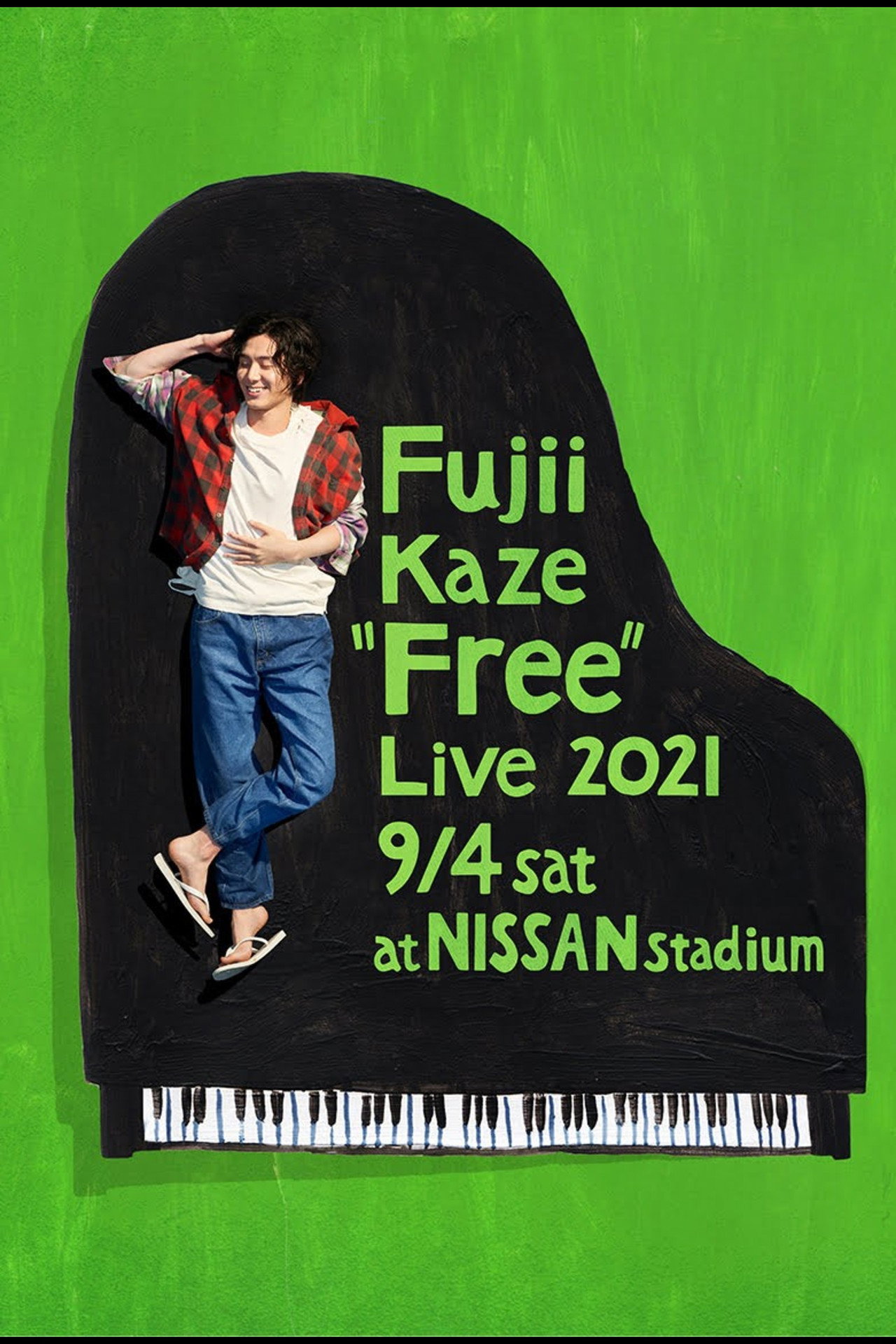 Fujii Kaze "Free" Live 2021 at NISSAN Stadium filmaffisch