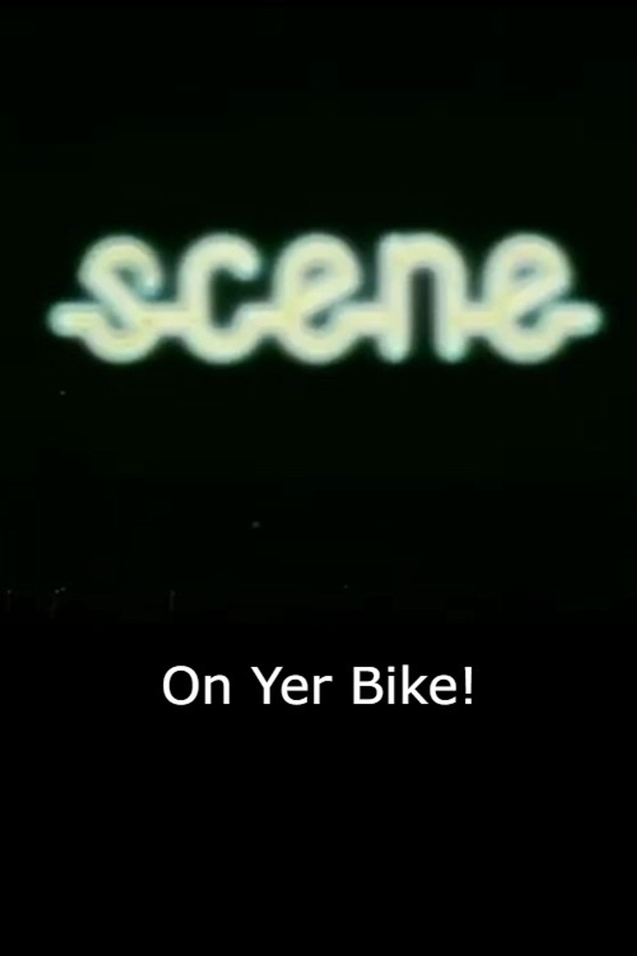 On Yer Bike! Backdrop