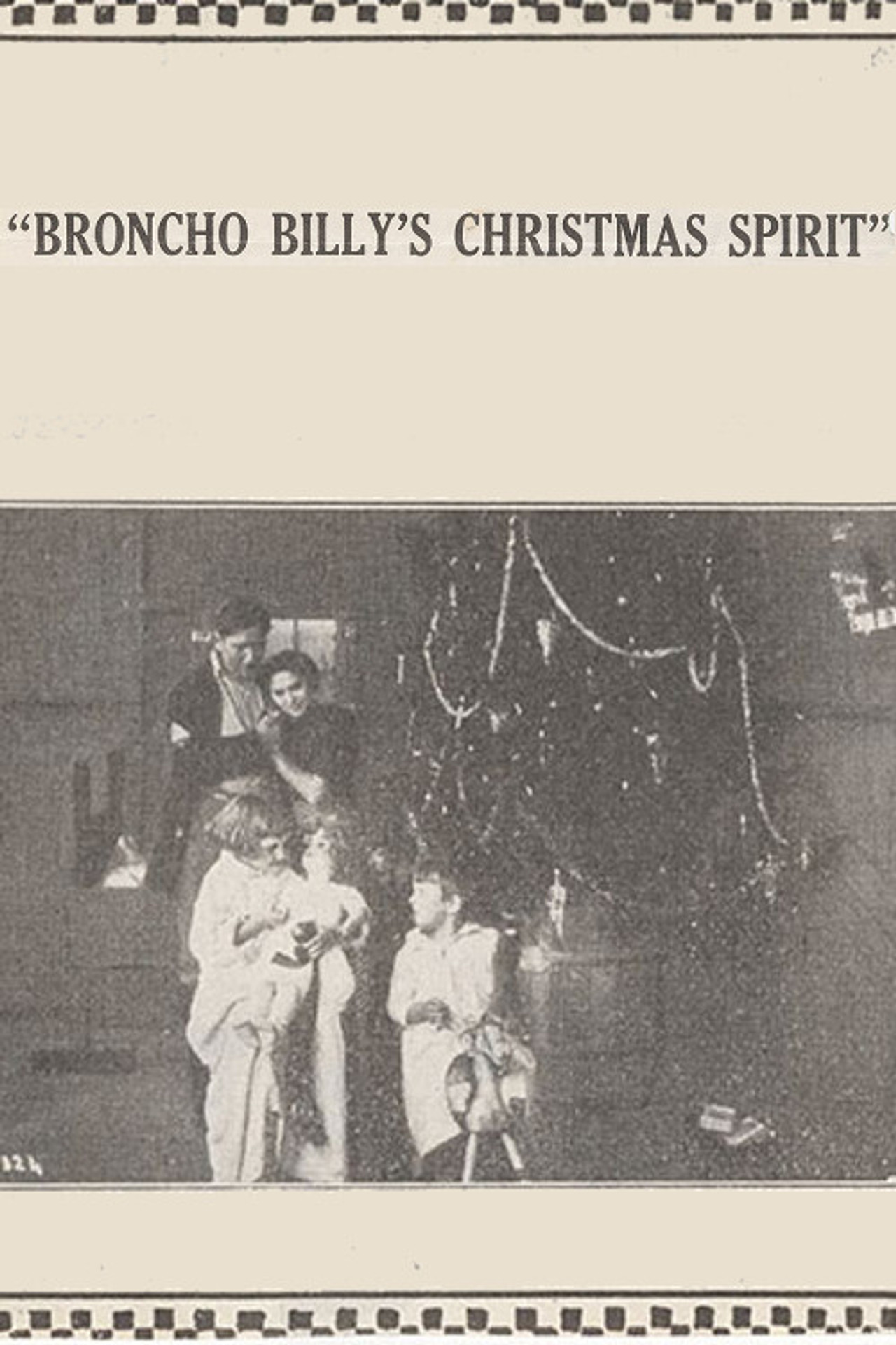 Broncho Billy's Christmas Spirit Backdrop