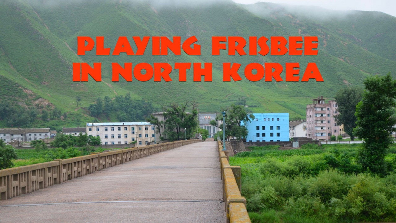 Playing Frisbee in North Korea still 1