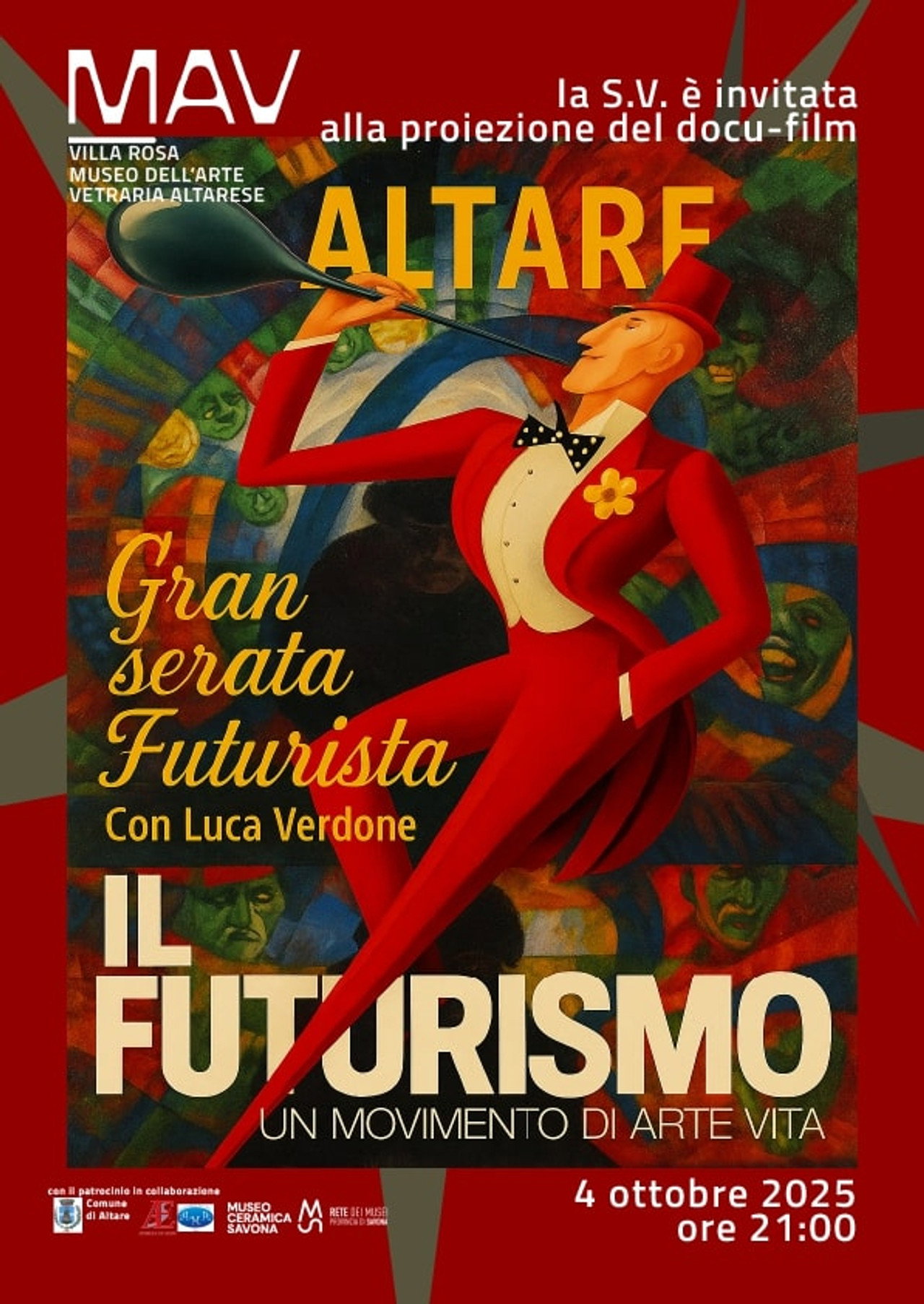 Il Futurismo: Un Movimento di Arte/Vita filmaffisch