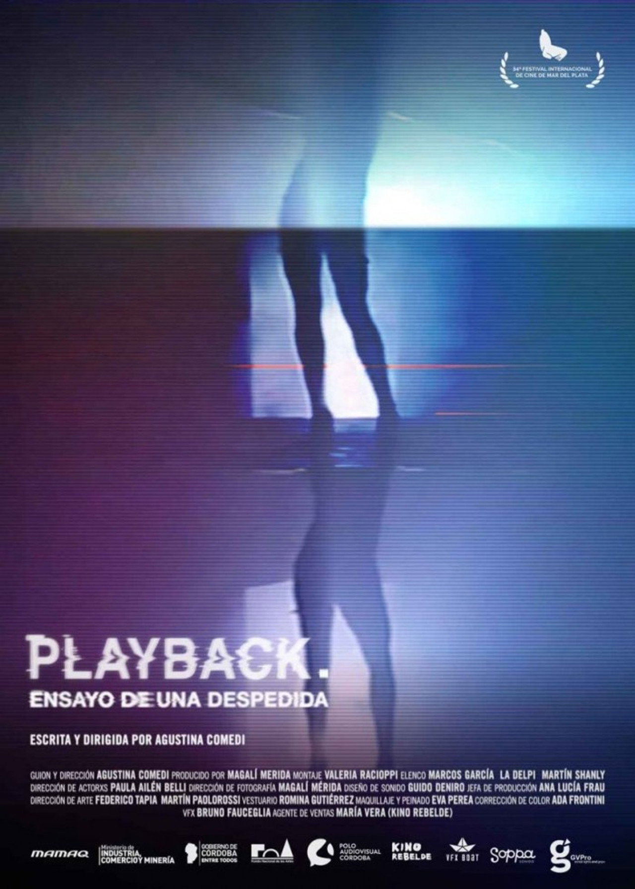 Playback: Ensayo de una despedida filmaffisch
