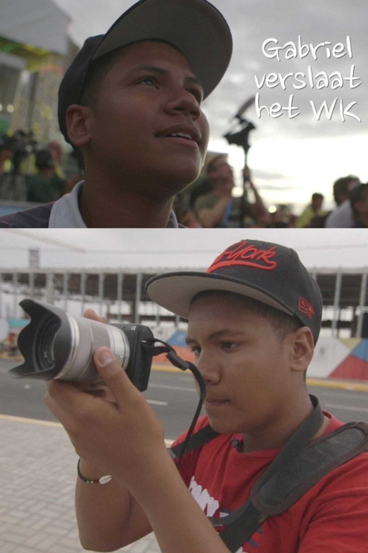 Gabriel verslaat het WK filmaffisch