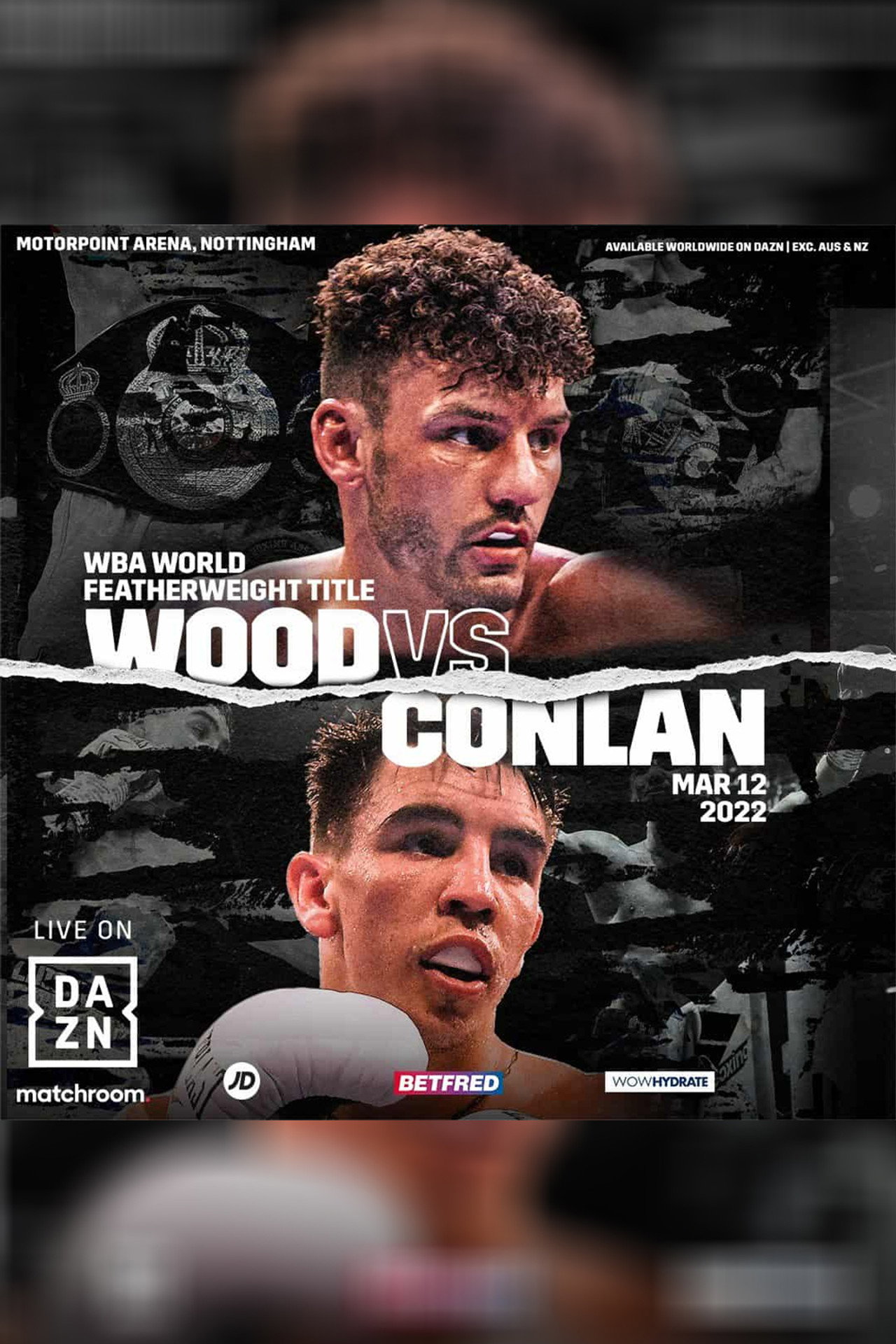 Leigh Wood vs. Michael Conlan filmaffisch