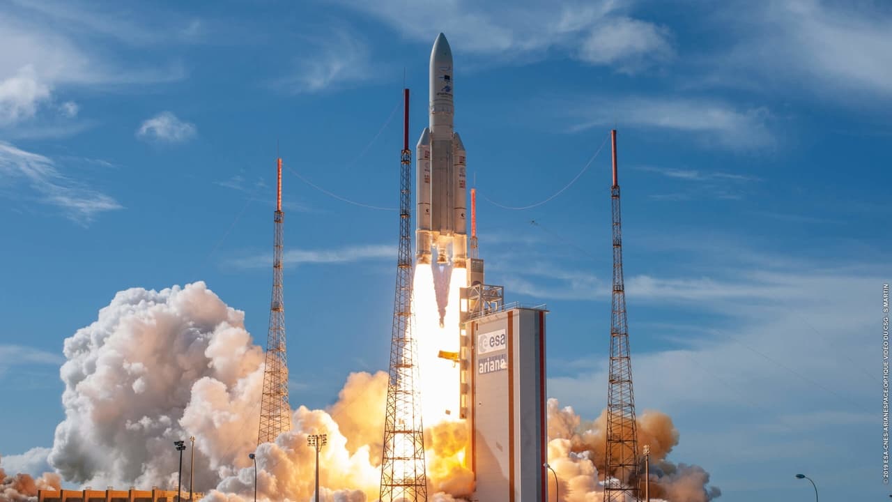 Scen från Ariane, une épopée spatiale