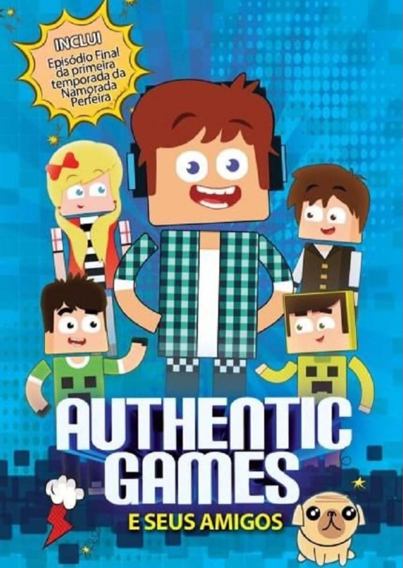 Authentic Games e Seus amigos Backdrop