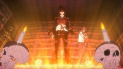 Yondemasu yo, Azazel-san backdrop