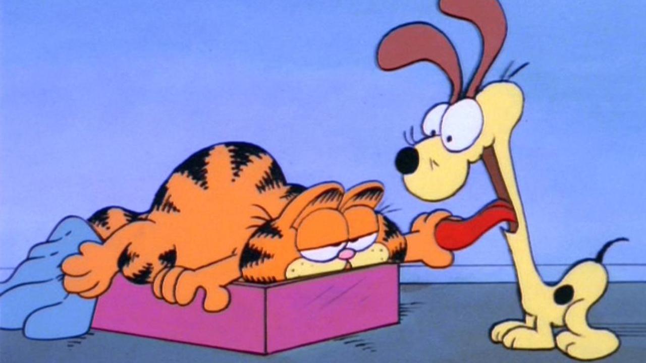 Scen från Here Comes Garfield