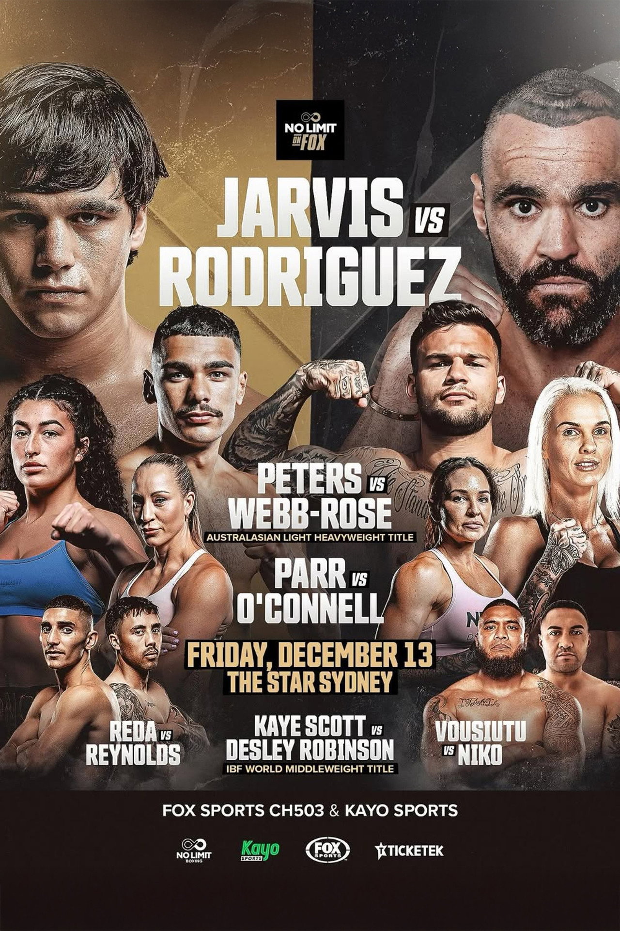 Brock Jarvis vs. Adrian Rodriguez filmaffisch