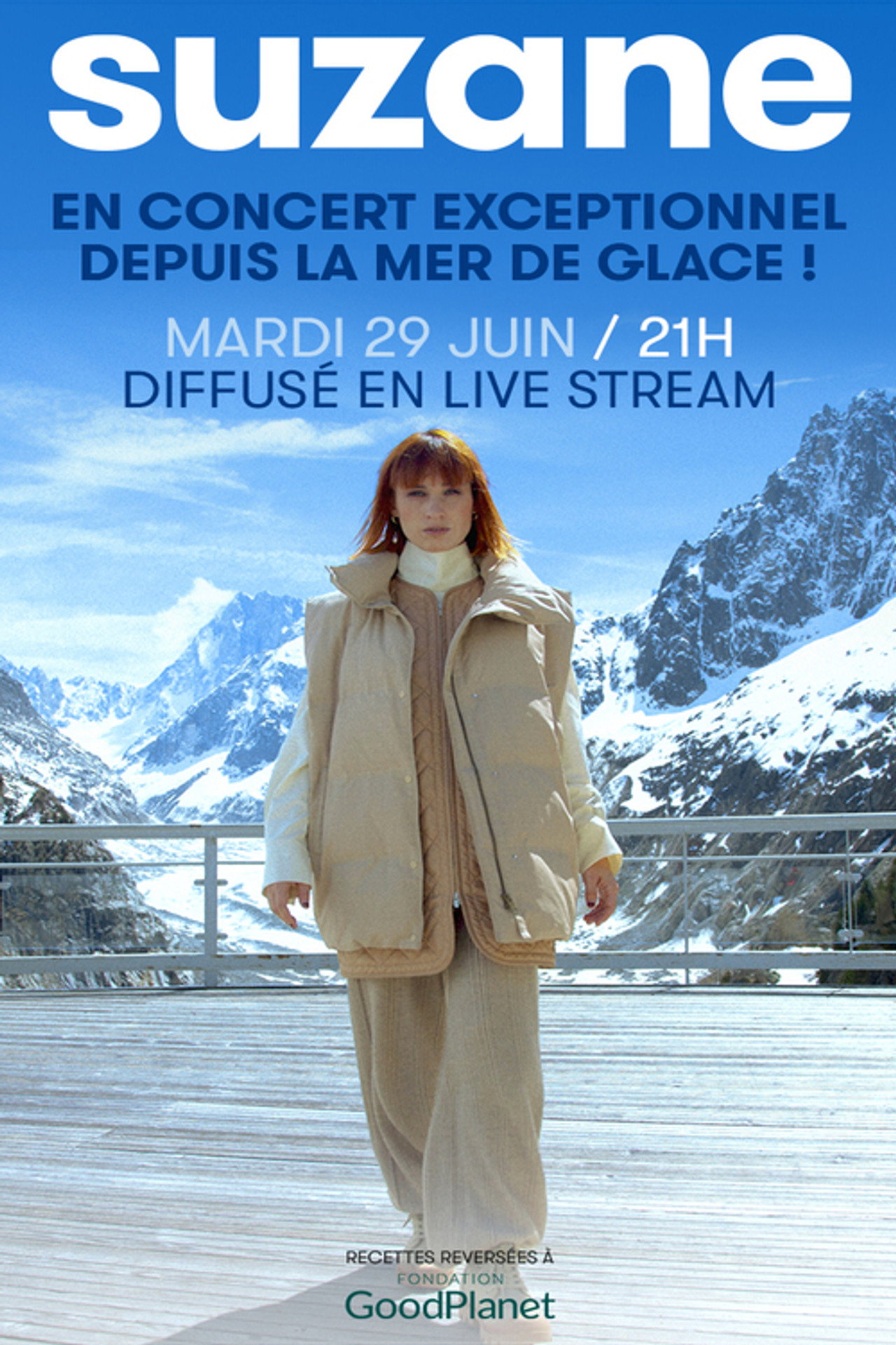 Suzane en concert à la Mer de Glace filmaffisch