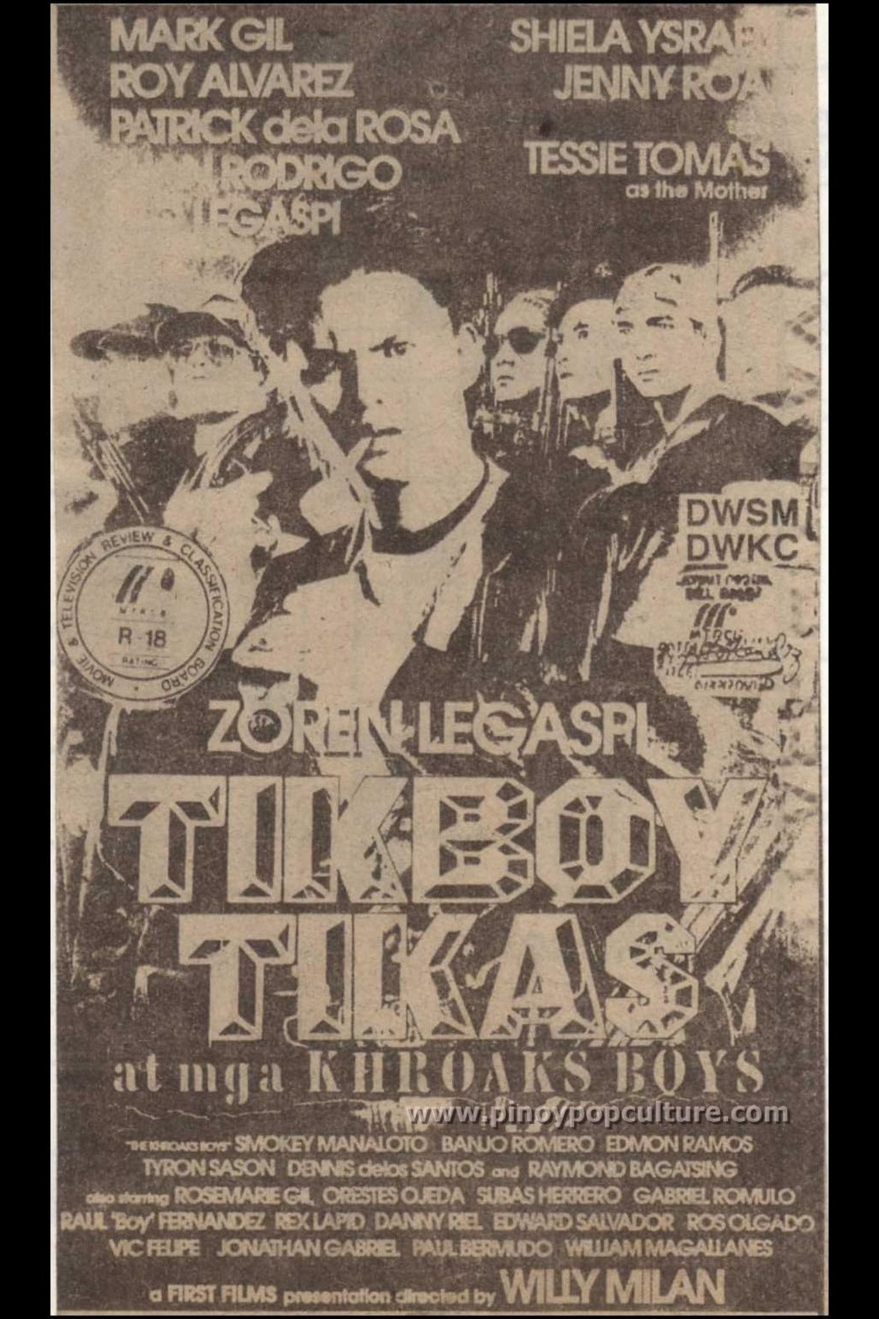 Tikboy Tikas at mga Khroaks Boys filmaffisch