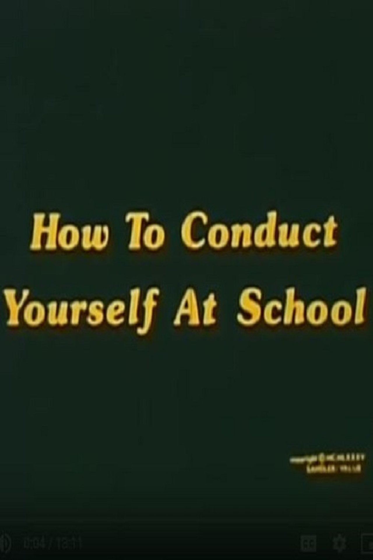 How To Conduct Yourself At School How To Conduct Yourself At School