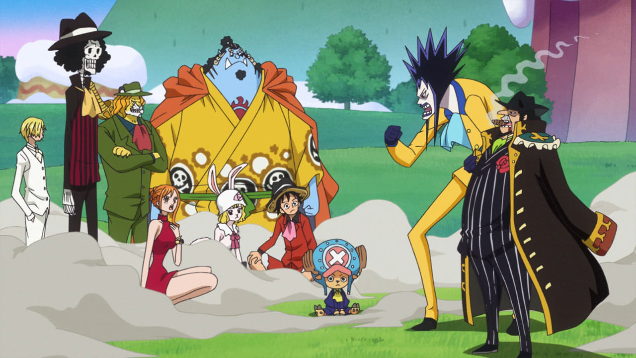 One Piece - Season 19 Episode 843 : The Castle Collapses! The Straw Hat's Great Escape Begins!