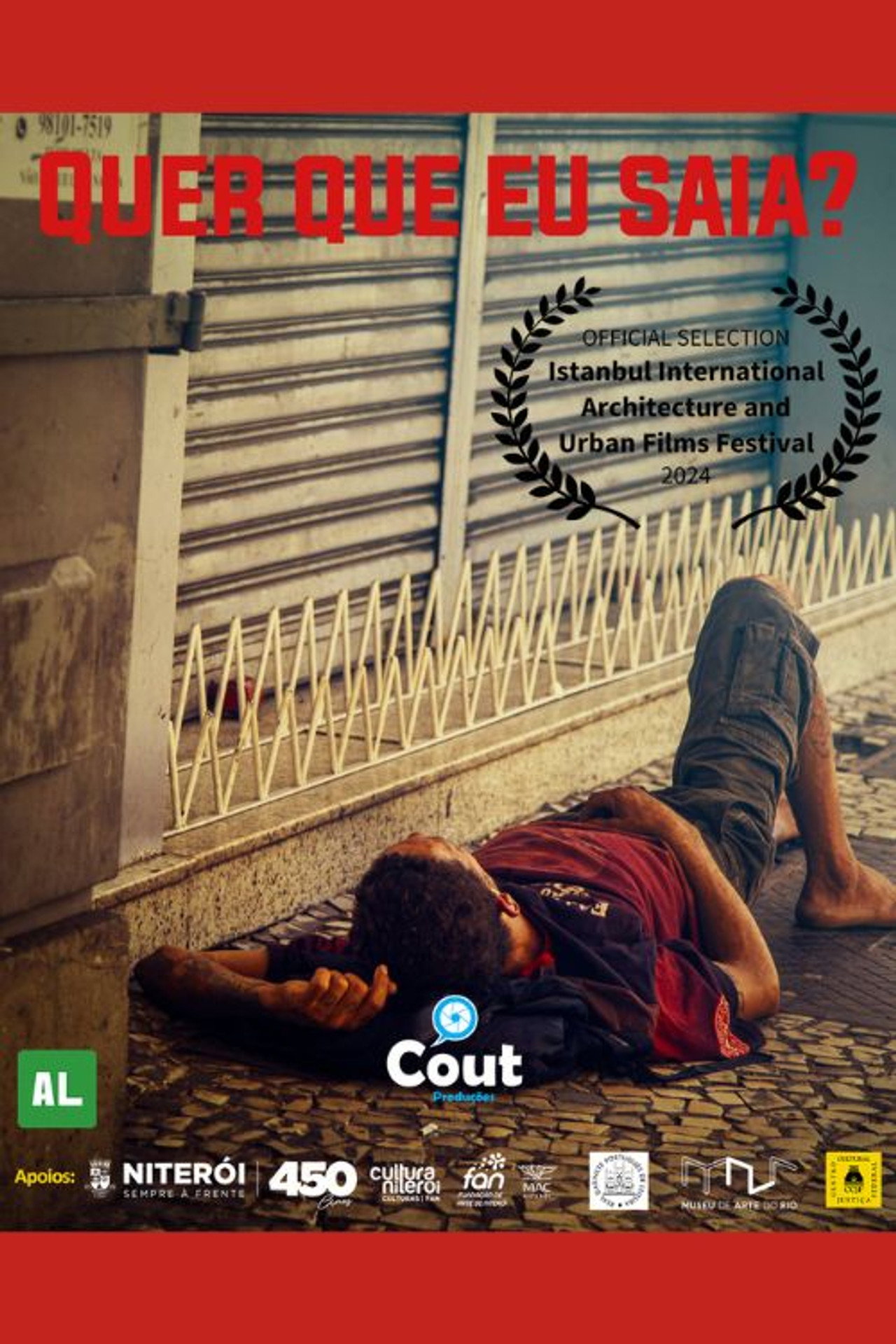 Quer Que Eu Saia? filmaffisch