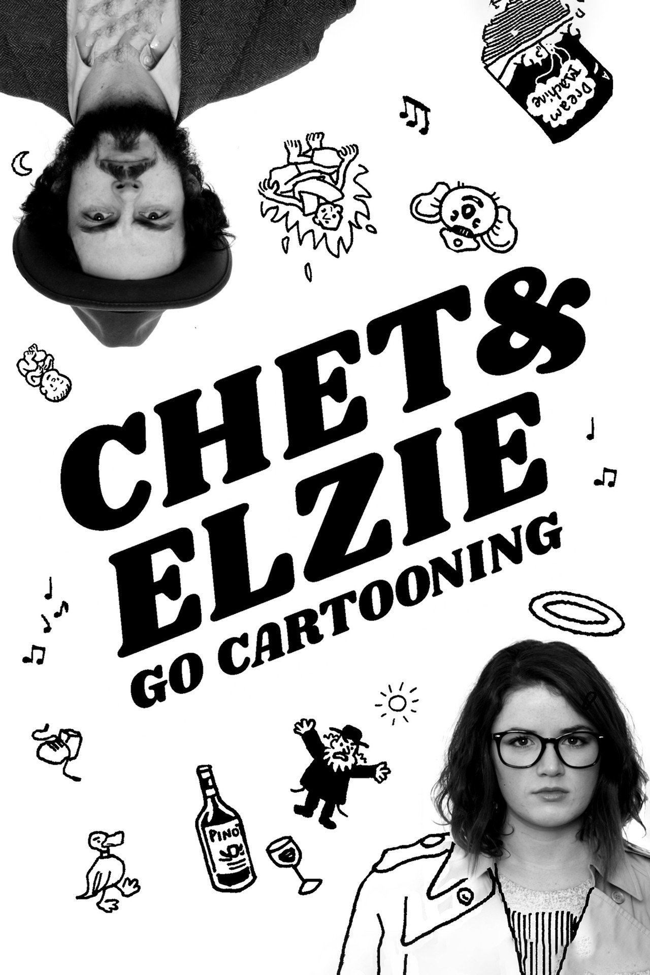 Chet and Elzie Go Cartooning filmaffisch
