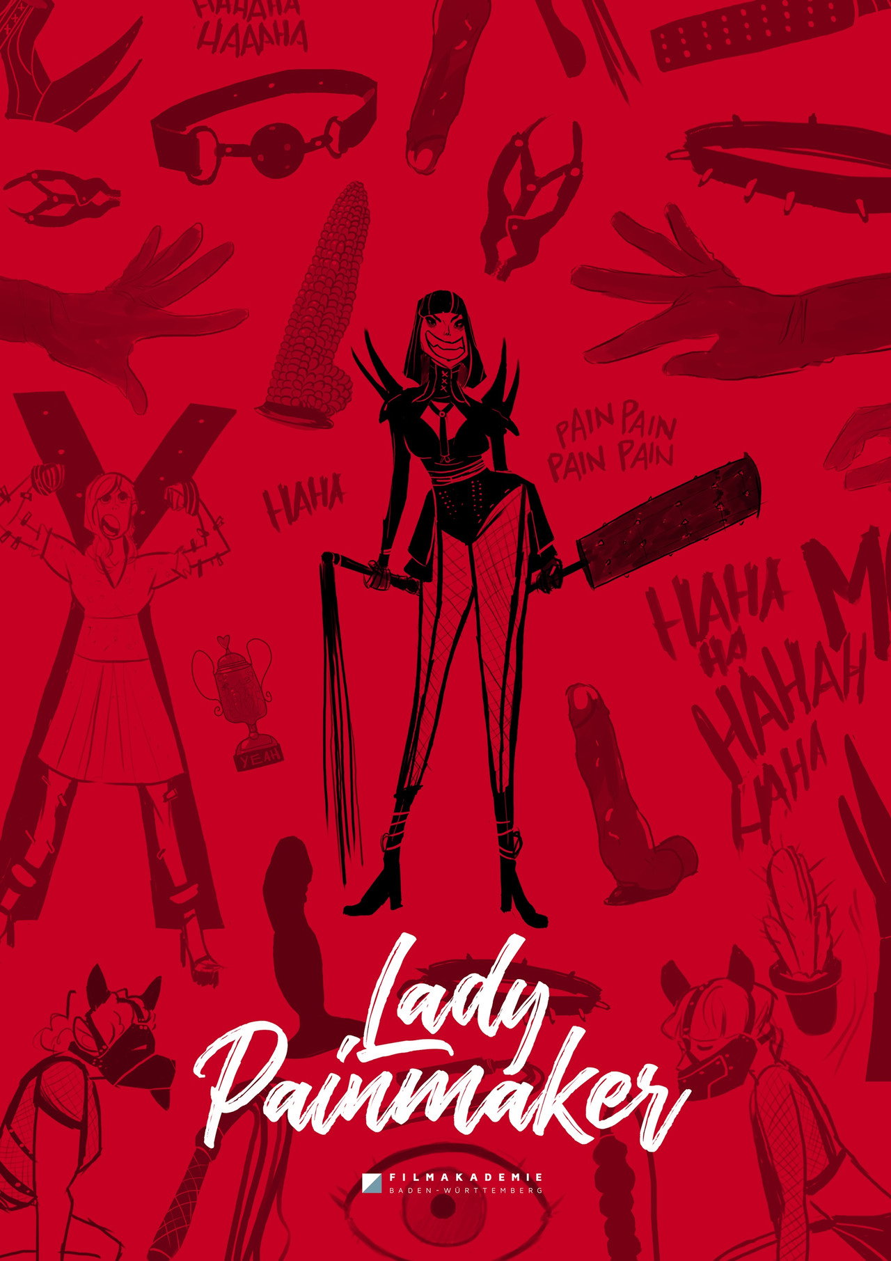 Lady Painmaker Backdrop