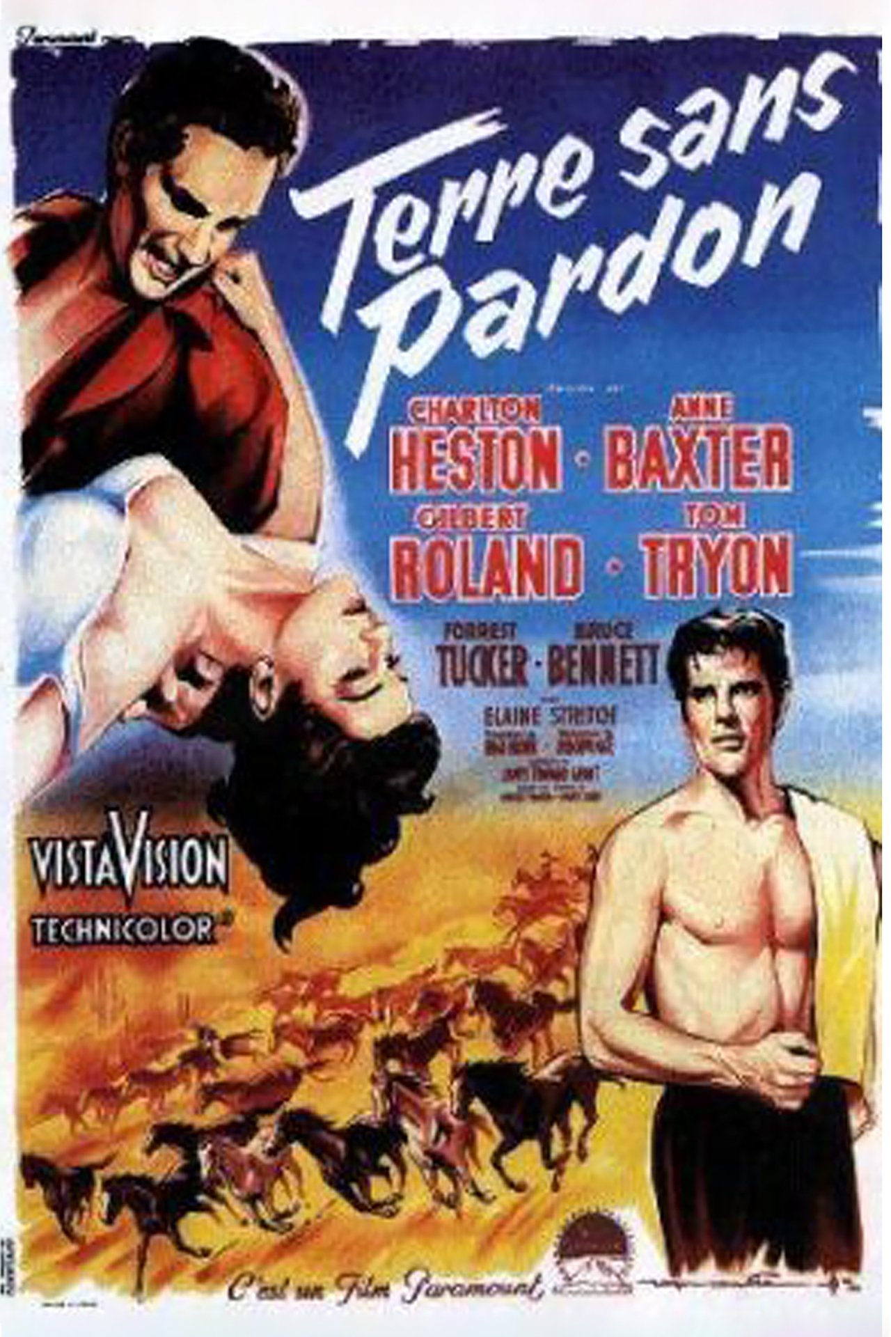 Terre sans pardon poster