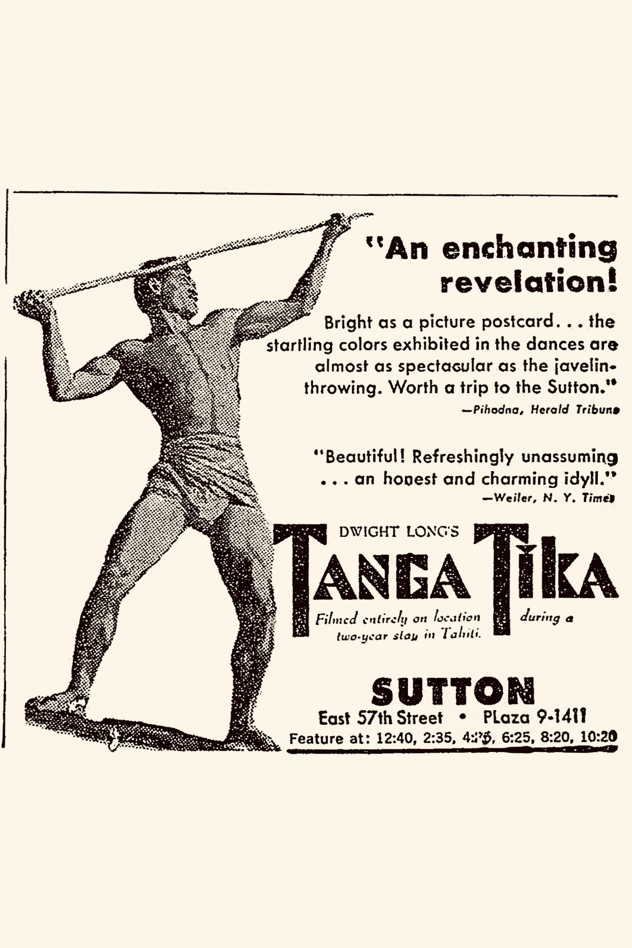 Tanga Tika Backdrop
