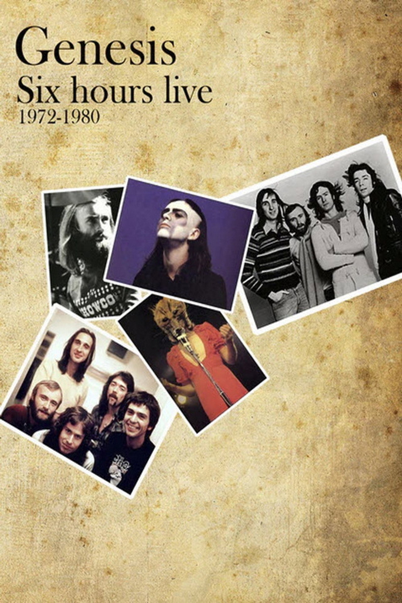 Genesis - Six Hours Live 1972-1980 Backdrop