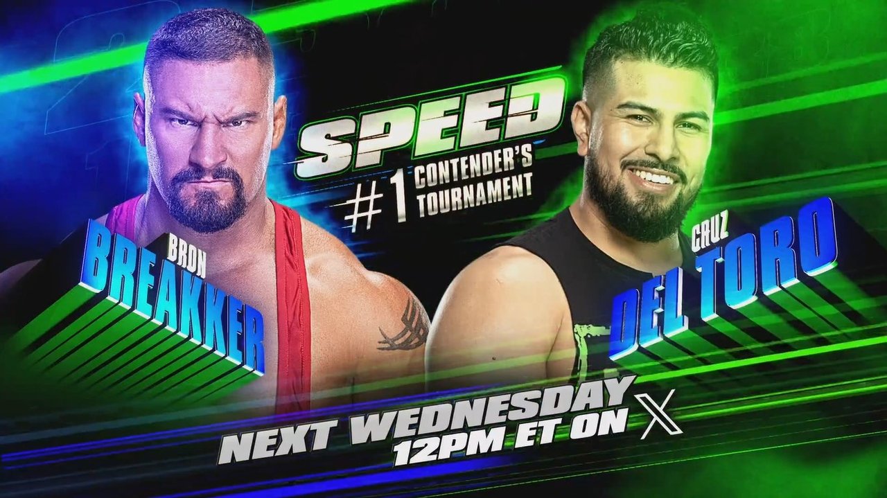 WWE Speed - Season 1 Episode 38 : Bron Breakker vs Cruz Del Toro
