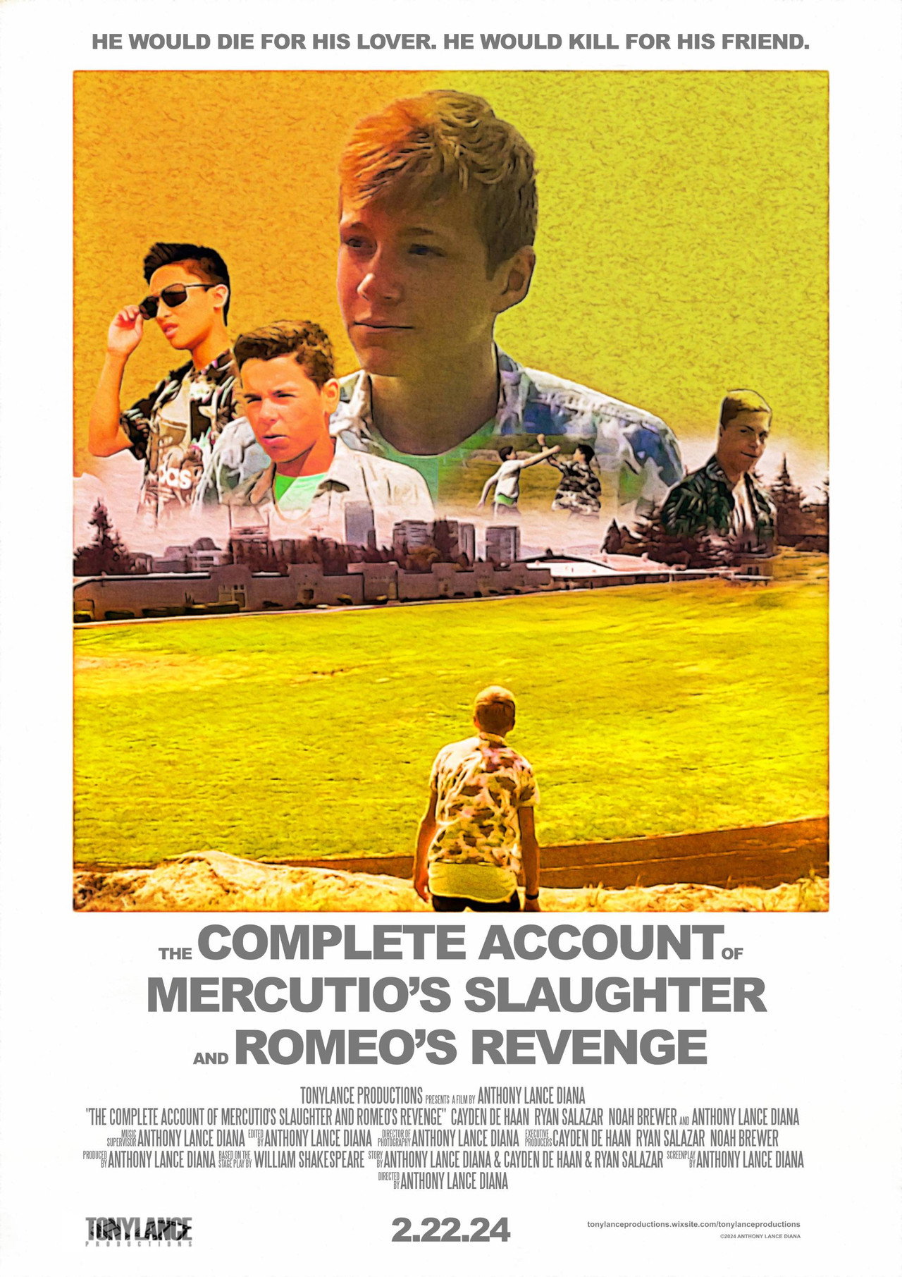 The Complete Account of Mercutio's Slaughter and Romeo's Revenge: A Romeo and Juliet Story