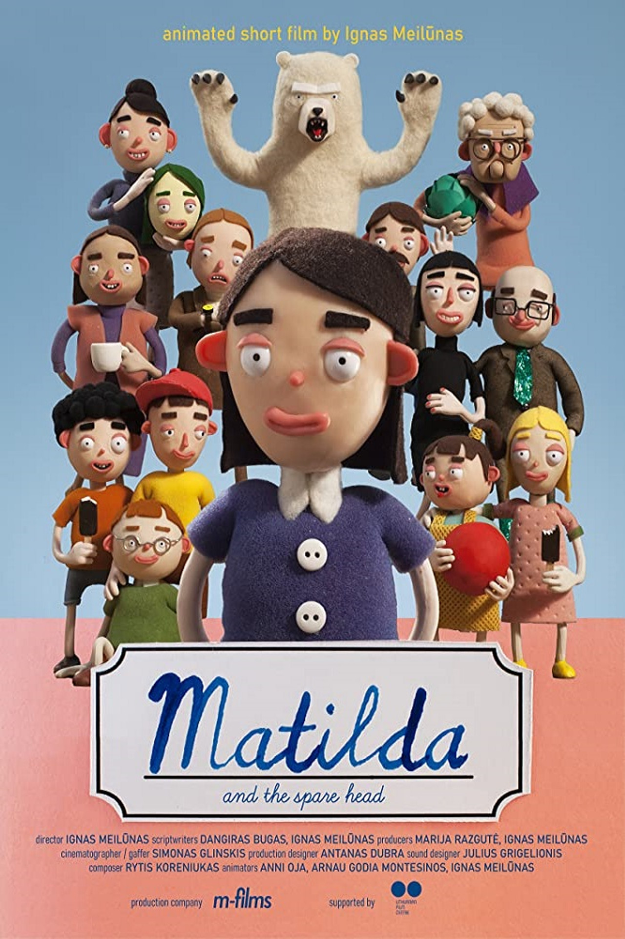 Matilda ir atsarginė galva filmaffisch