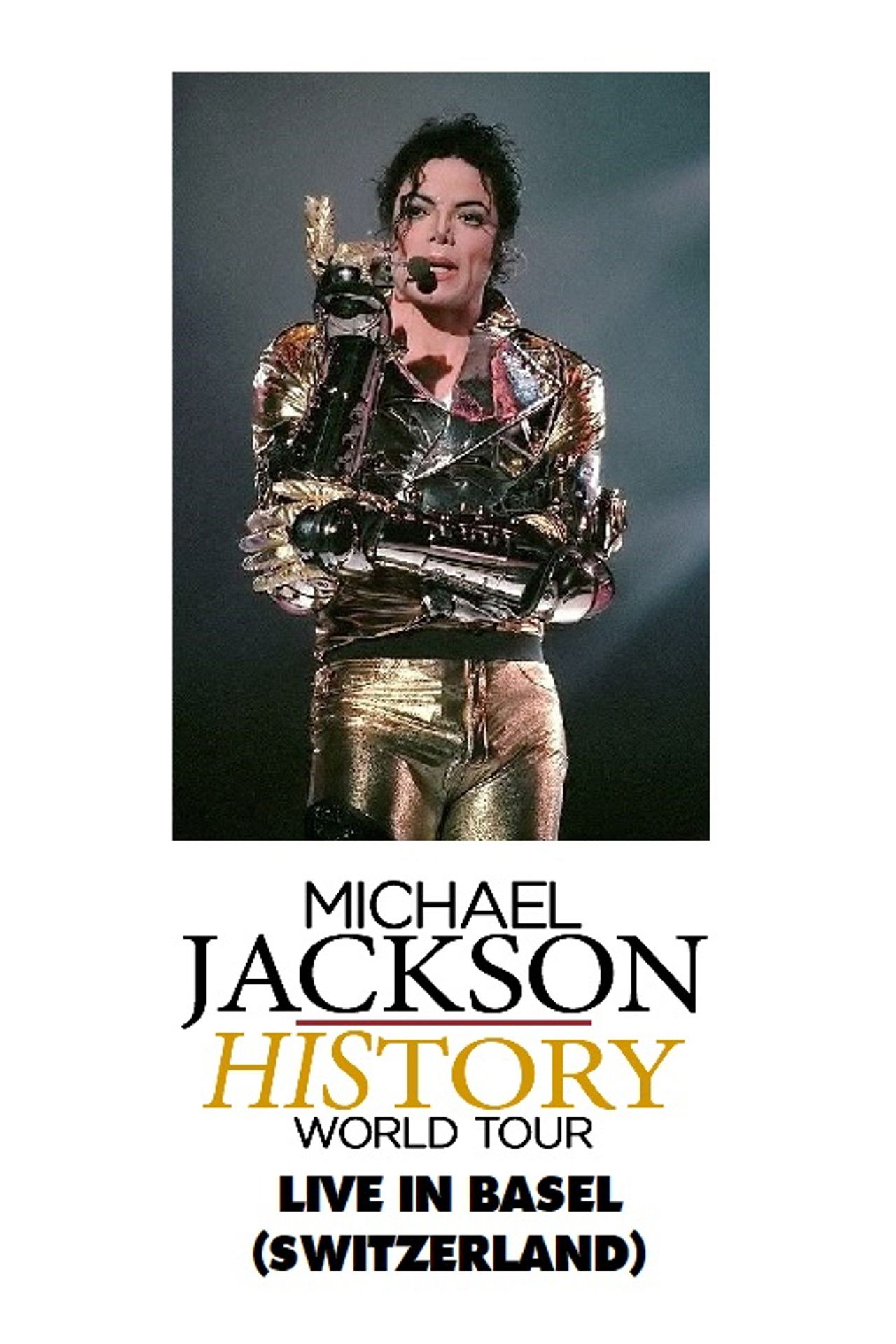 Michael Jackson: HIStory World Tour - Live in Basel Backdrop