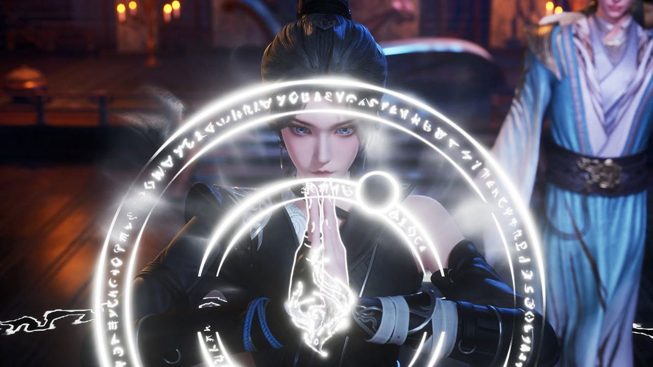 武碎星河 backdrop