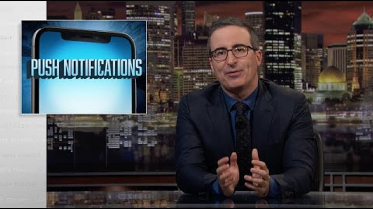 Last Week Tonight with John Oliver - Season 0 Episode 47 : Push Notifications