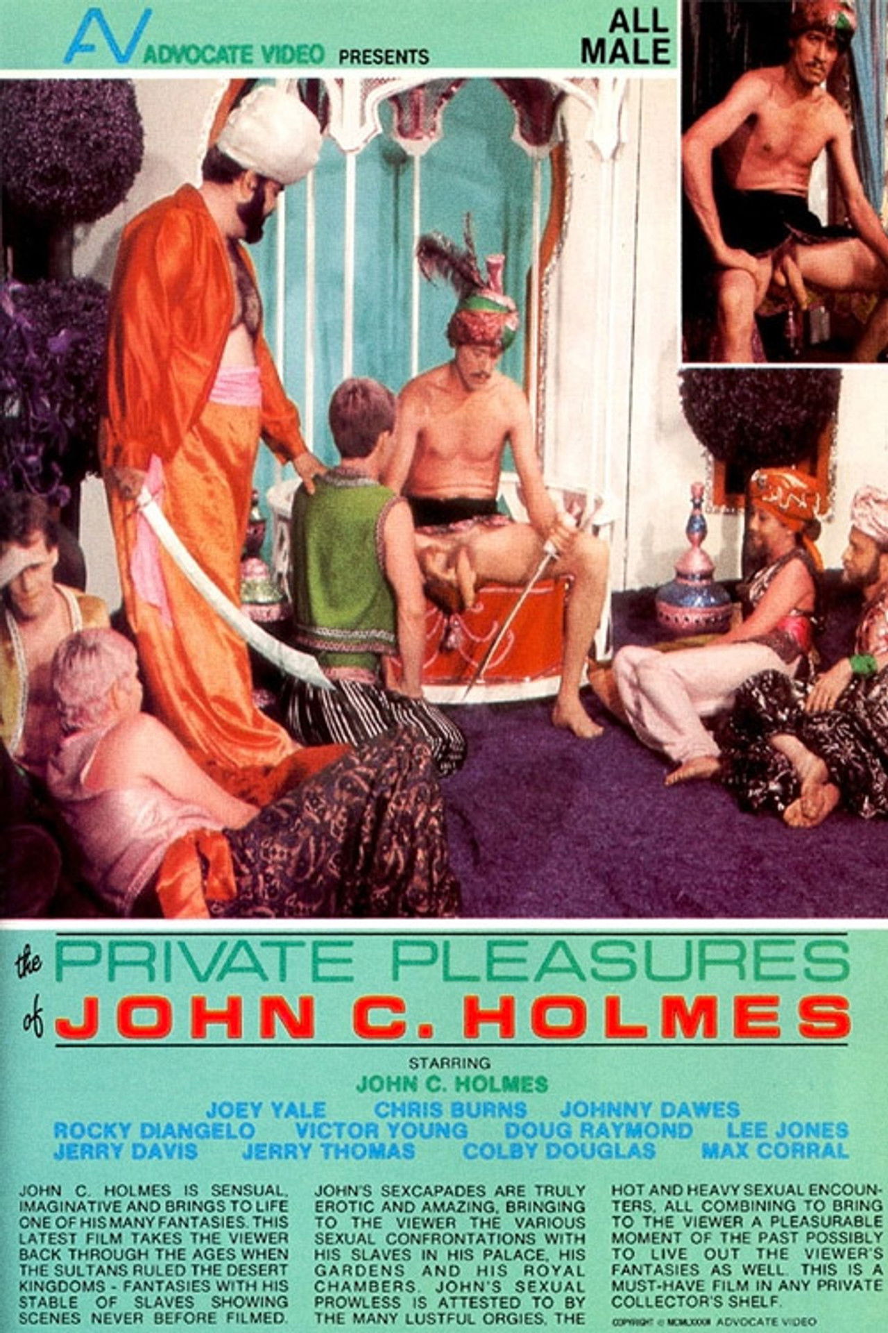 The Private Pleasures of John C. Holmes Backdrop